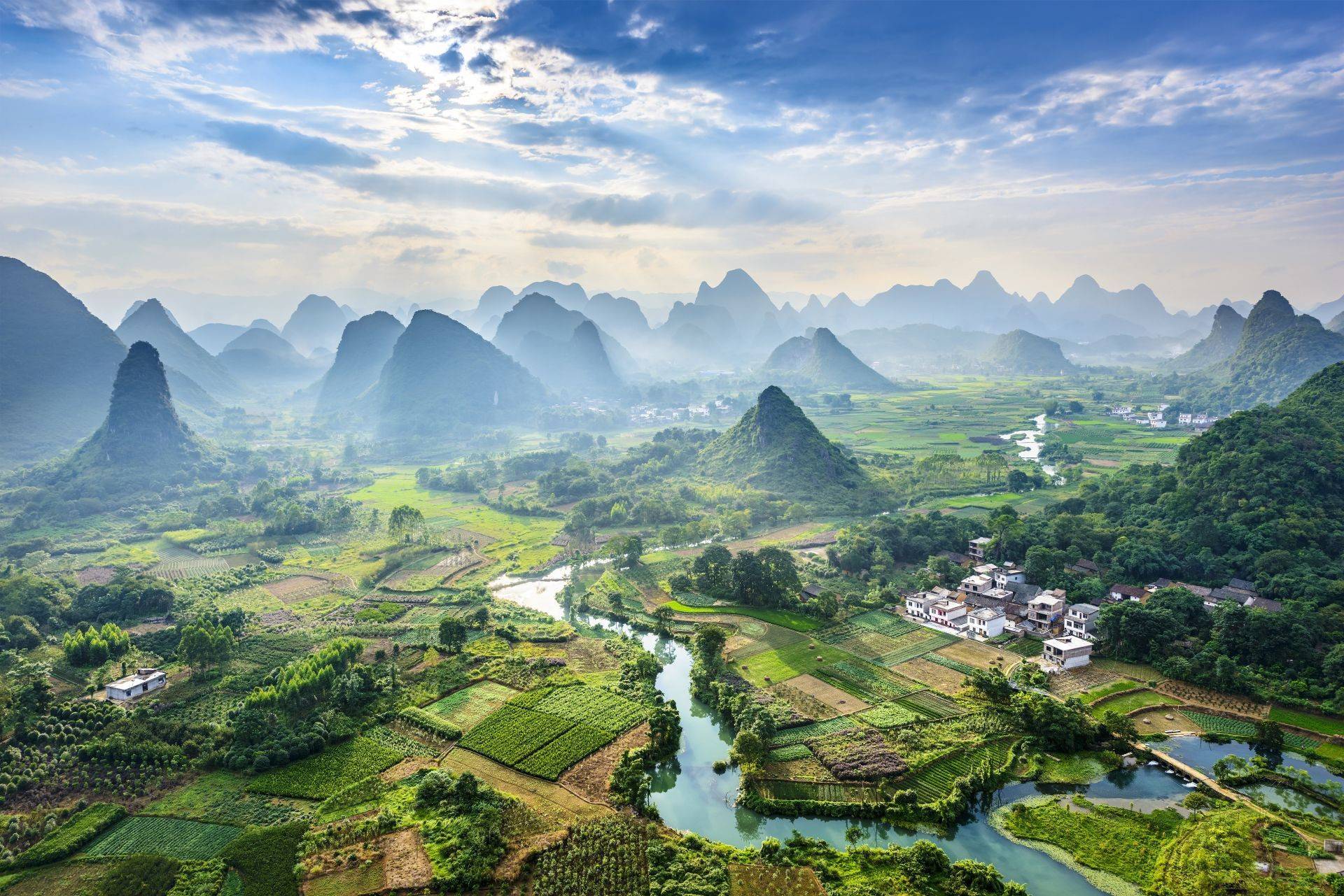 China Guilin Li Rivier