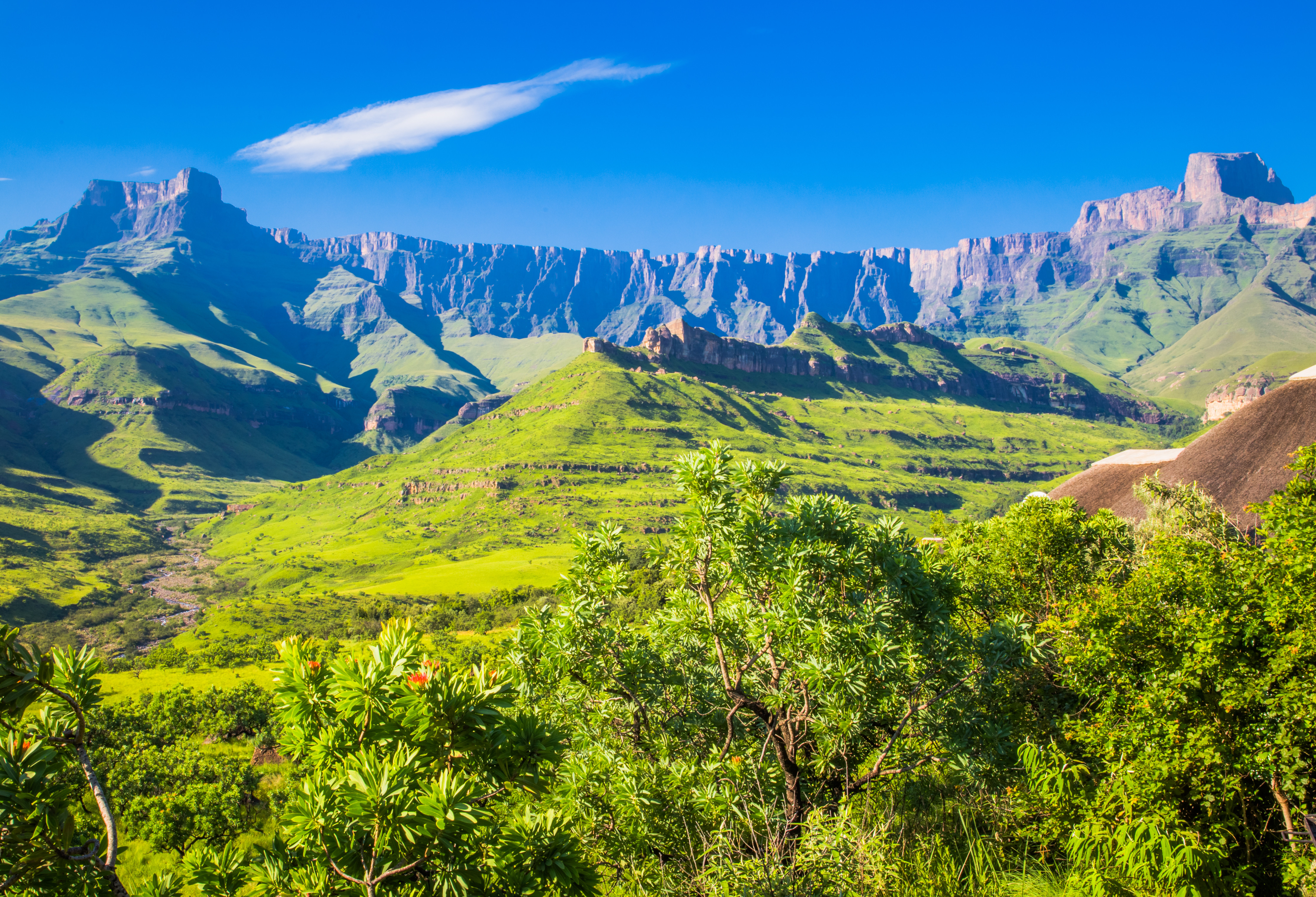 Drakensbergen in Zuid-Afrika