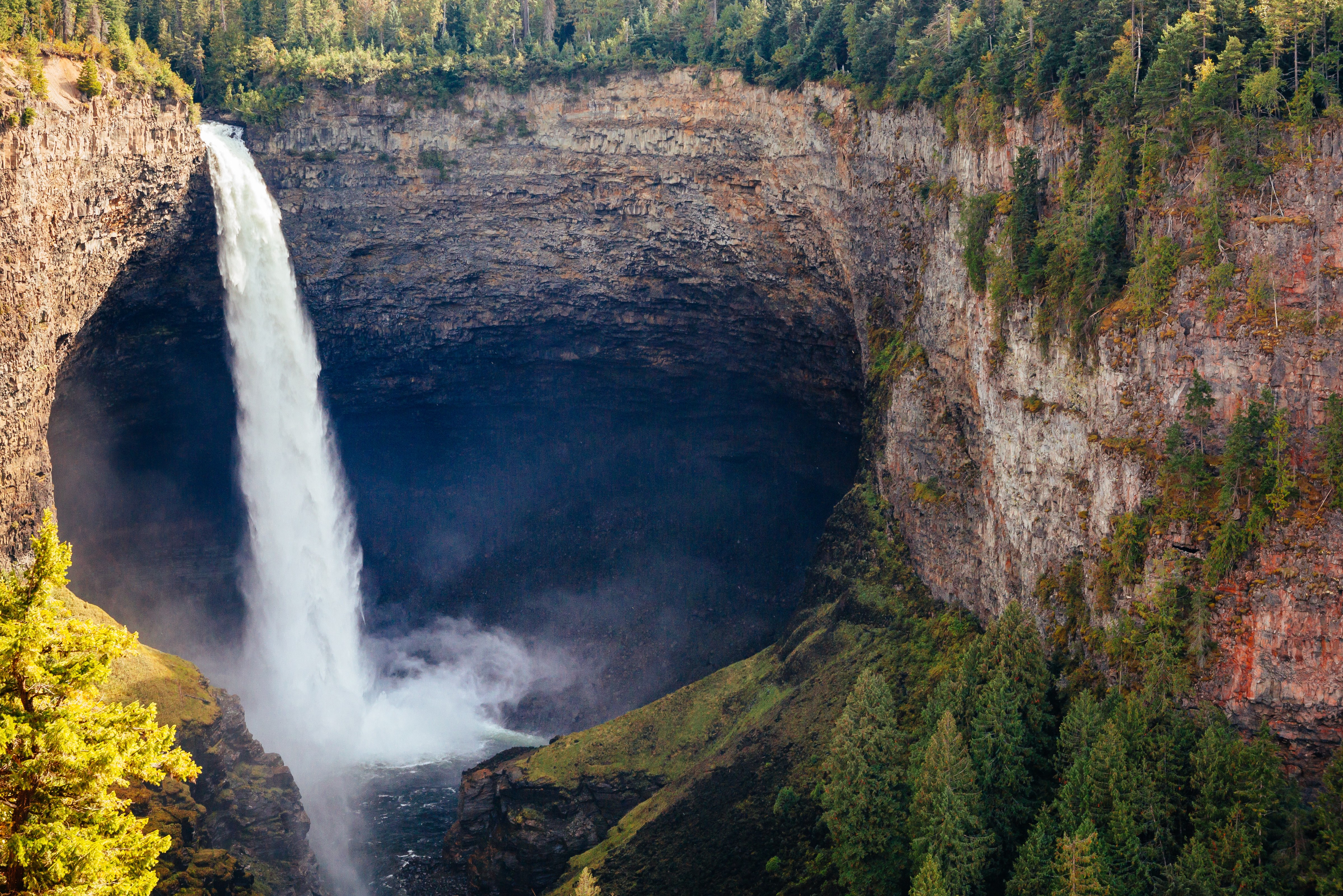 Helmcken Falls in Wells Gray Provincial Park