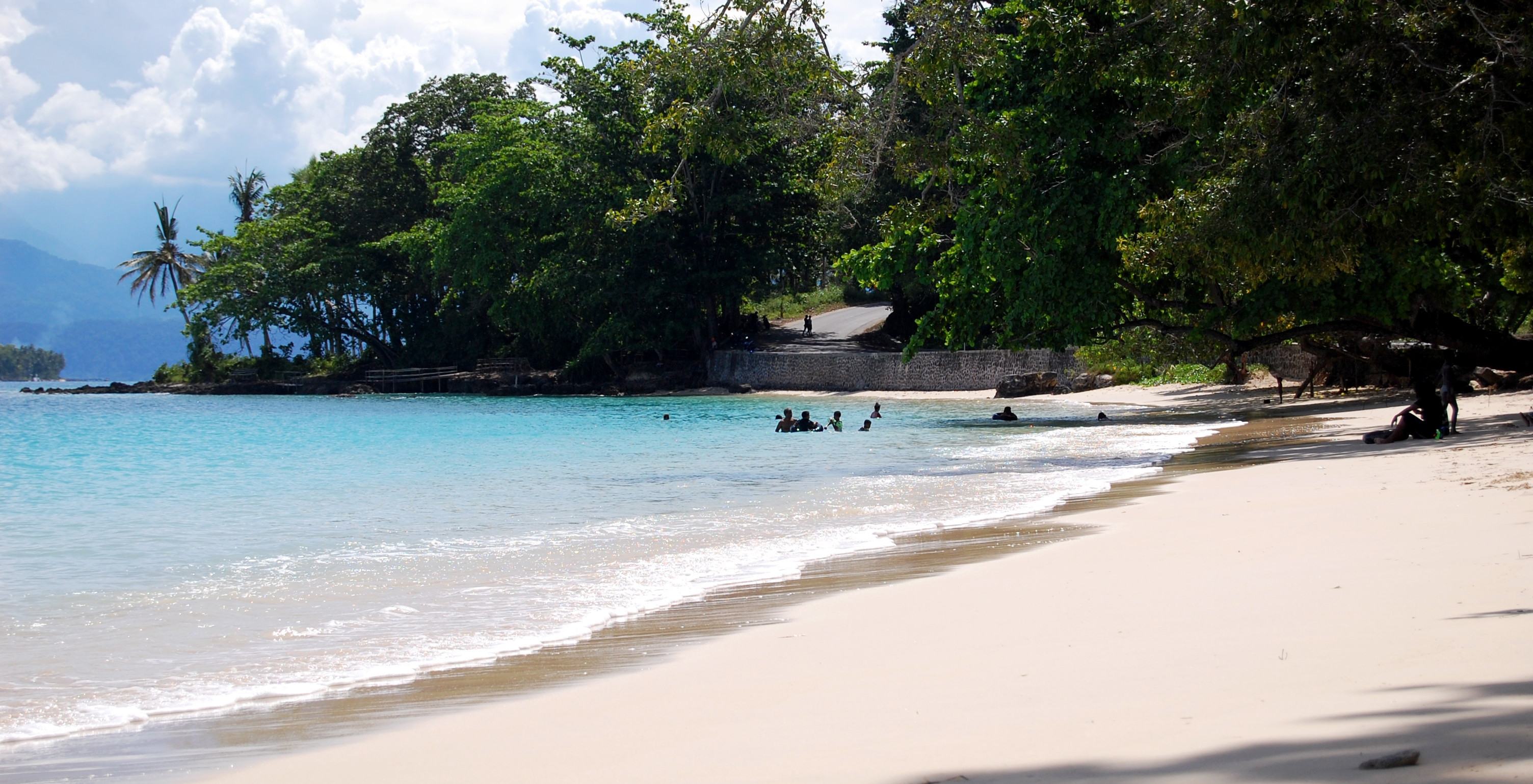 indonesie bali candidasa pantai putih strand