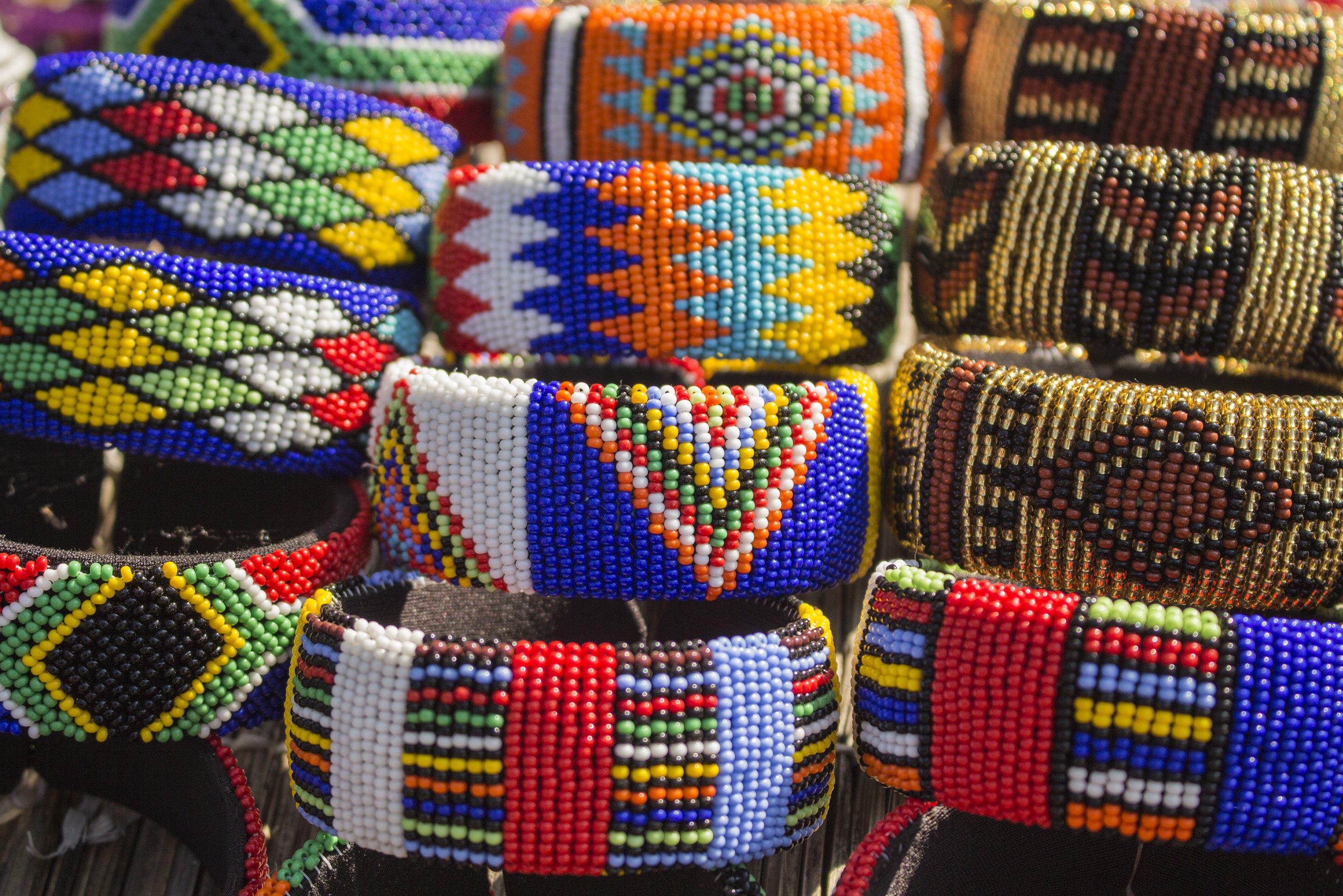 Zulu kralen armbanden Zuid-Afrika