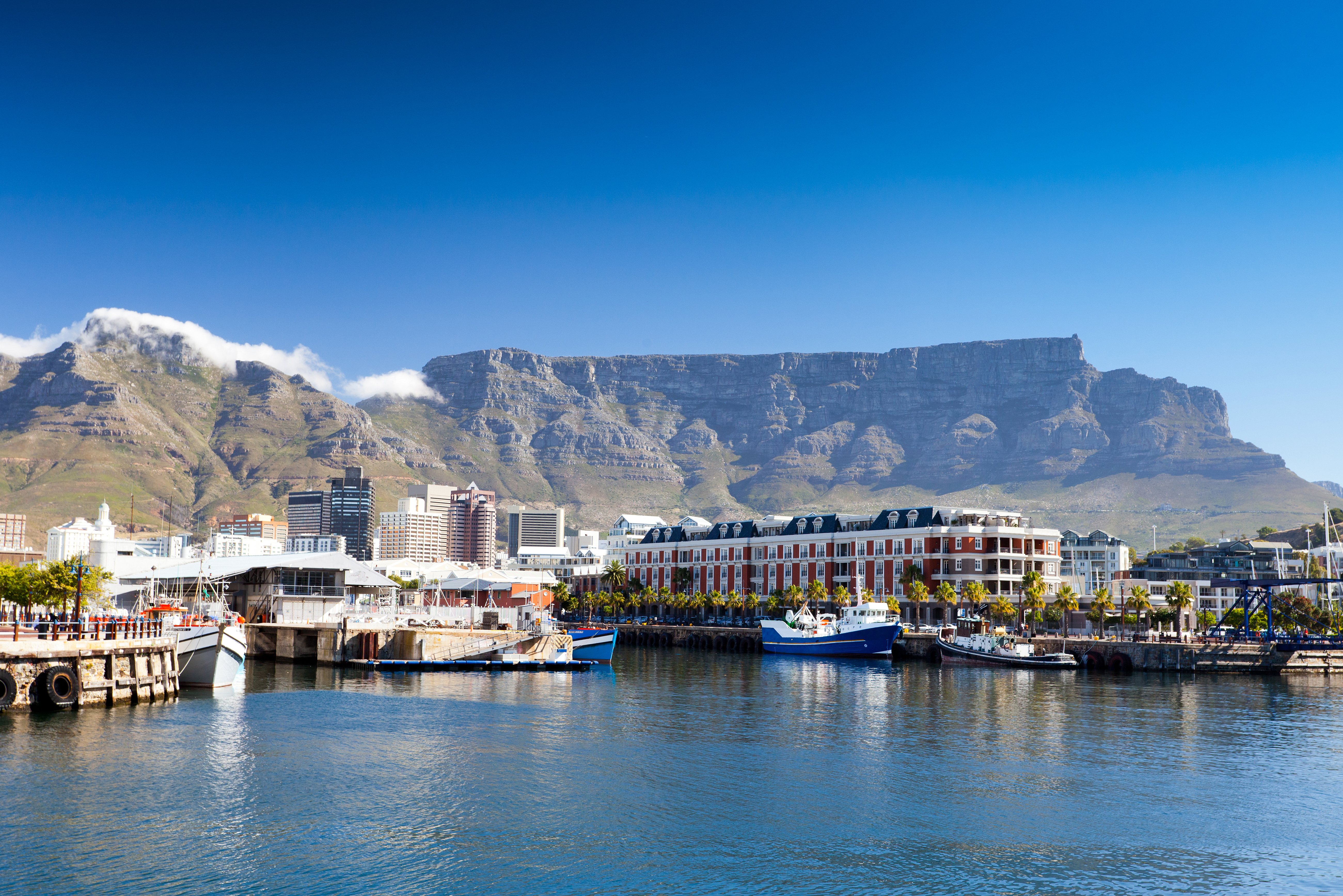 Waterfront Kaapstad in Zuid-Afrika