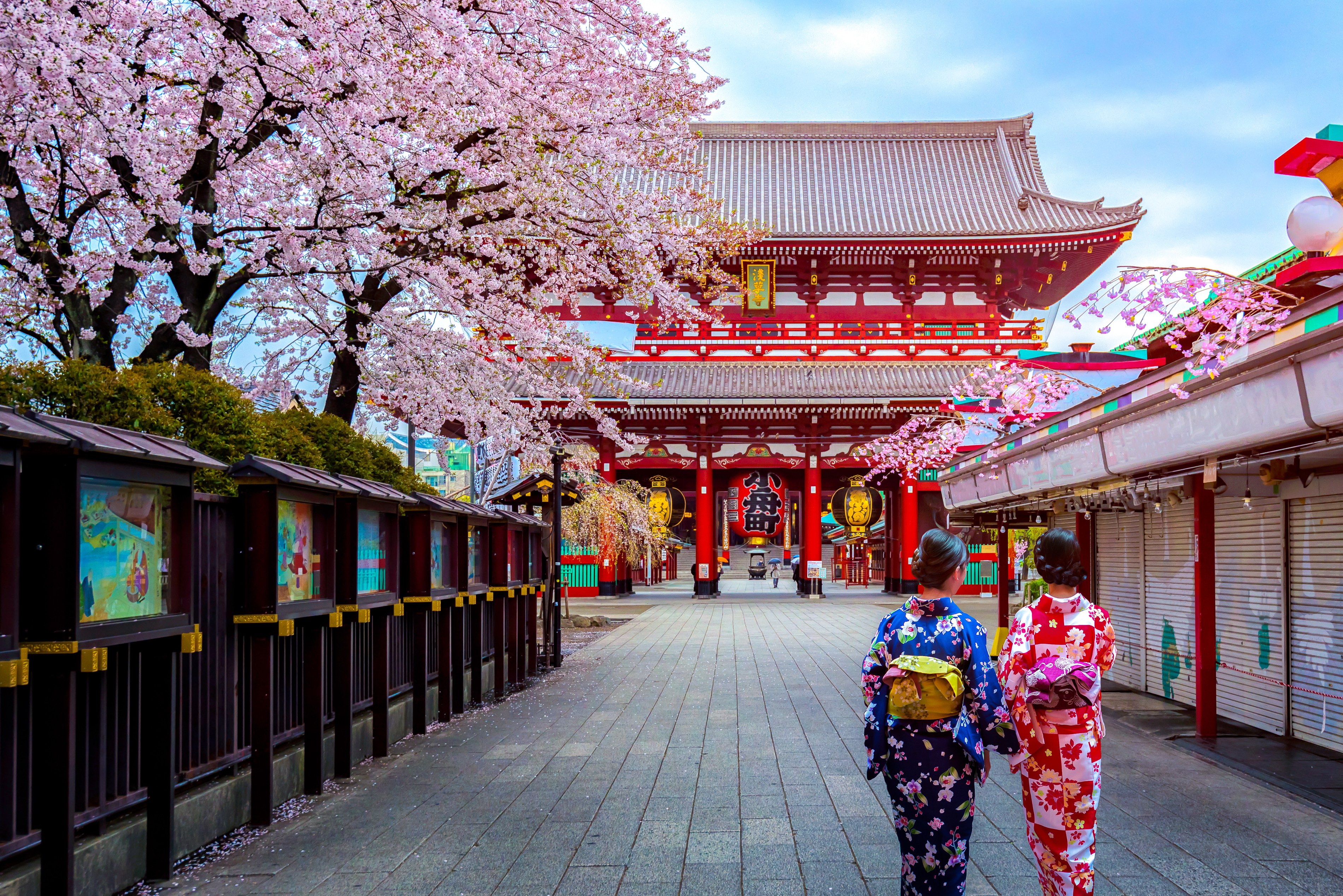 Sensoji tempel in Tokyo