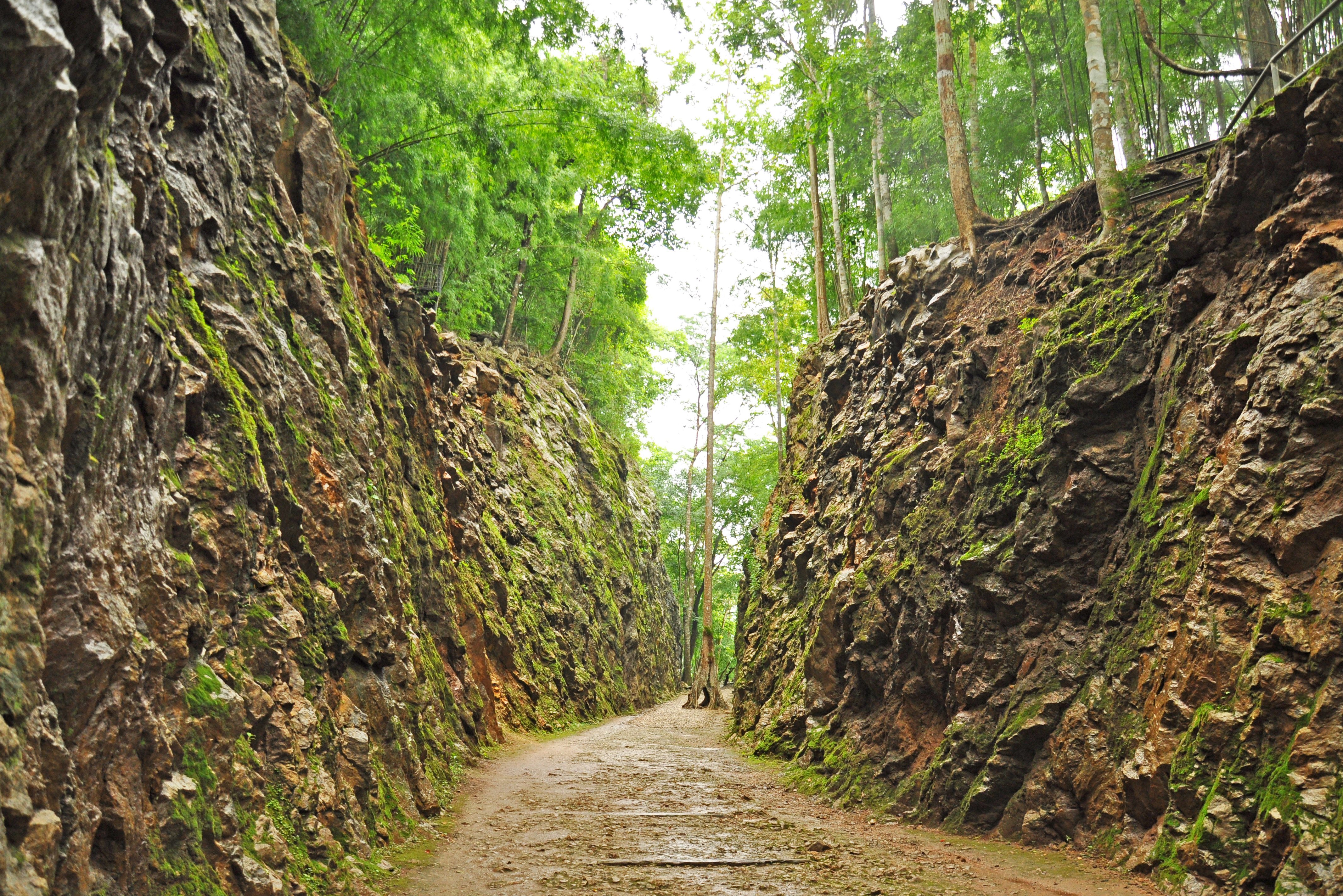 Hellfire Pass in Kanchanaburi, Thailand