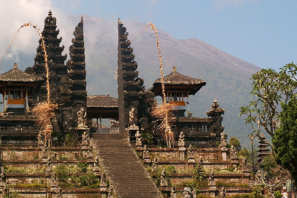 Besakih moeder tempel op Bali