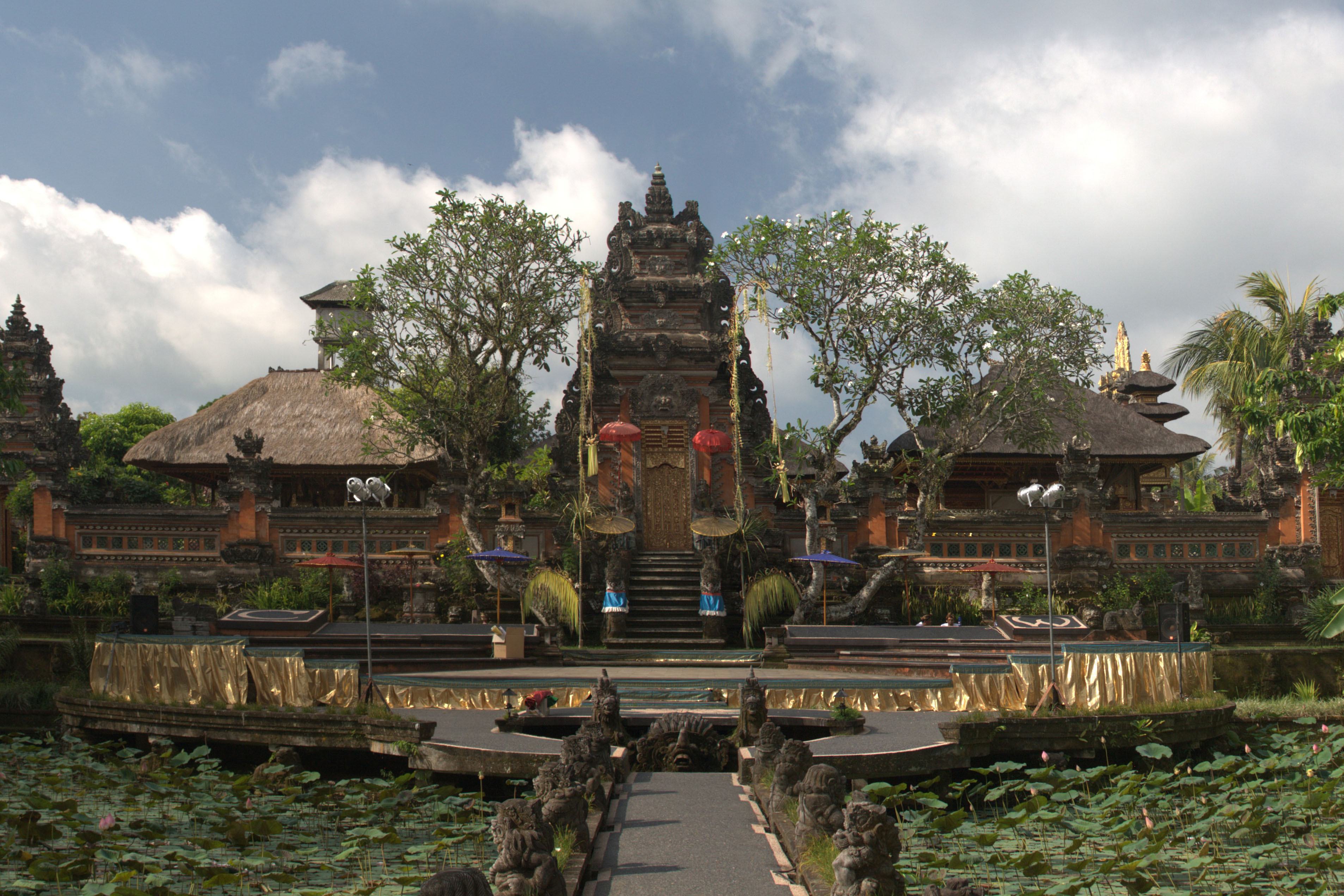Koninklijk paleis bij Ubud