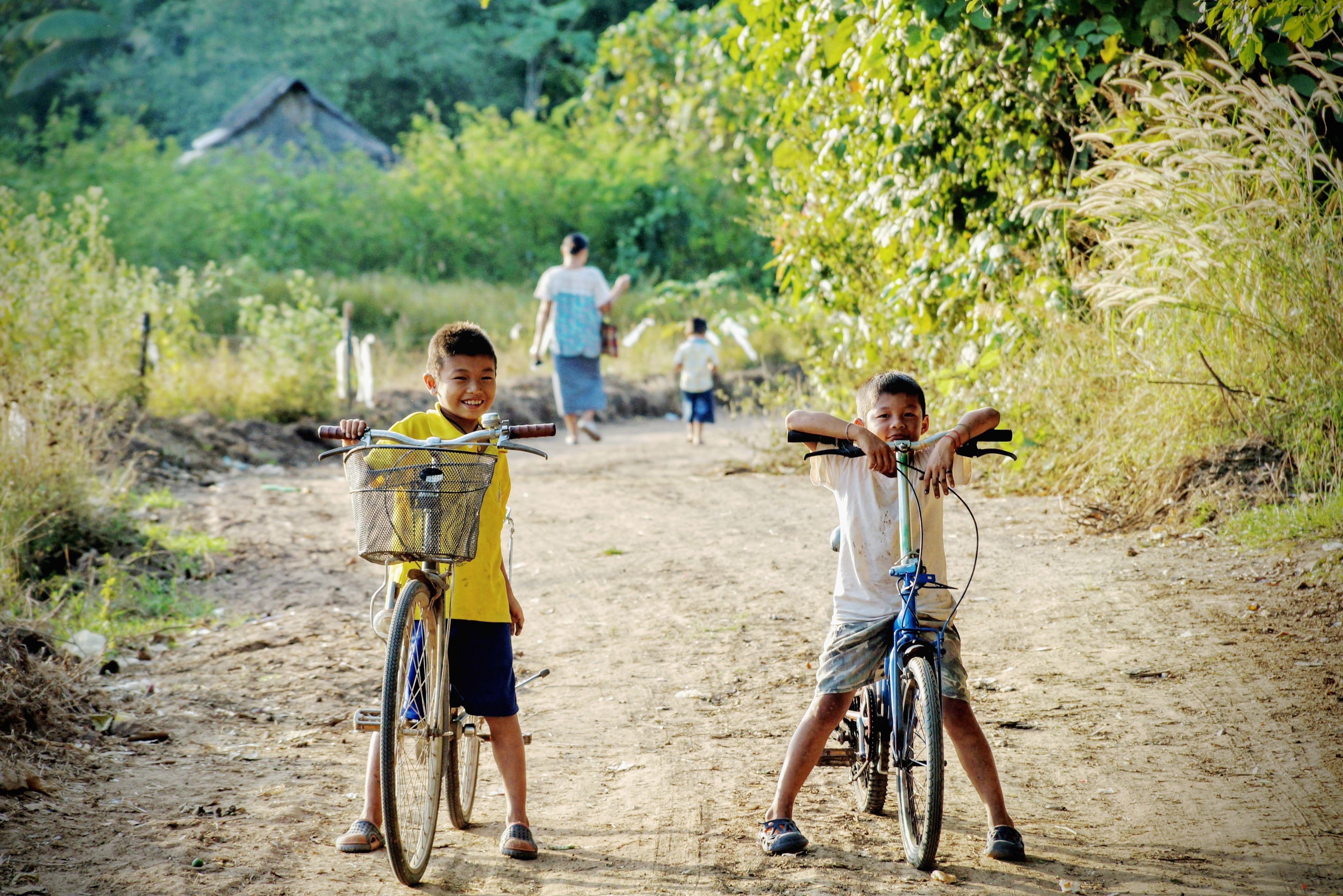 Kinderen in Mae Sot district, Thailand