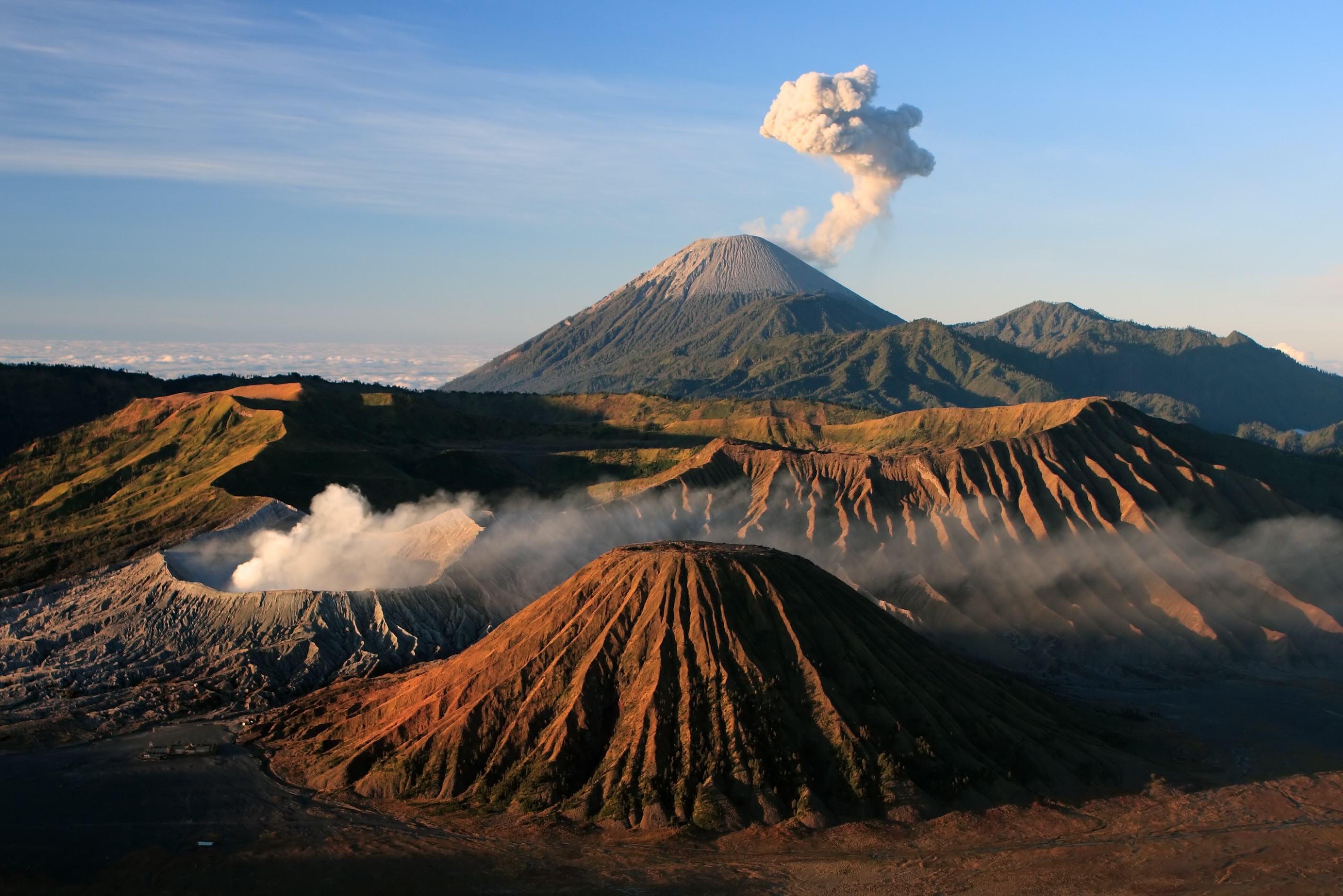 Bromo vulkaan op Java