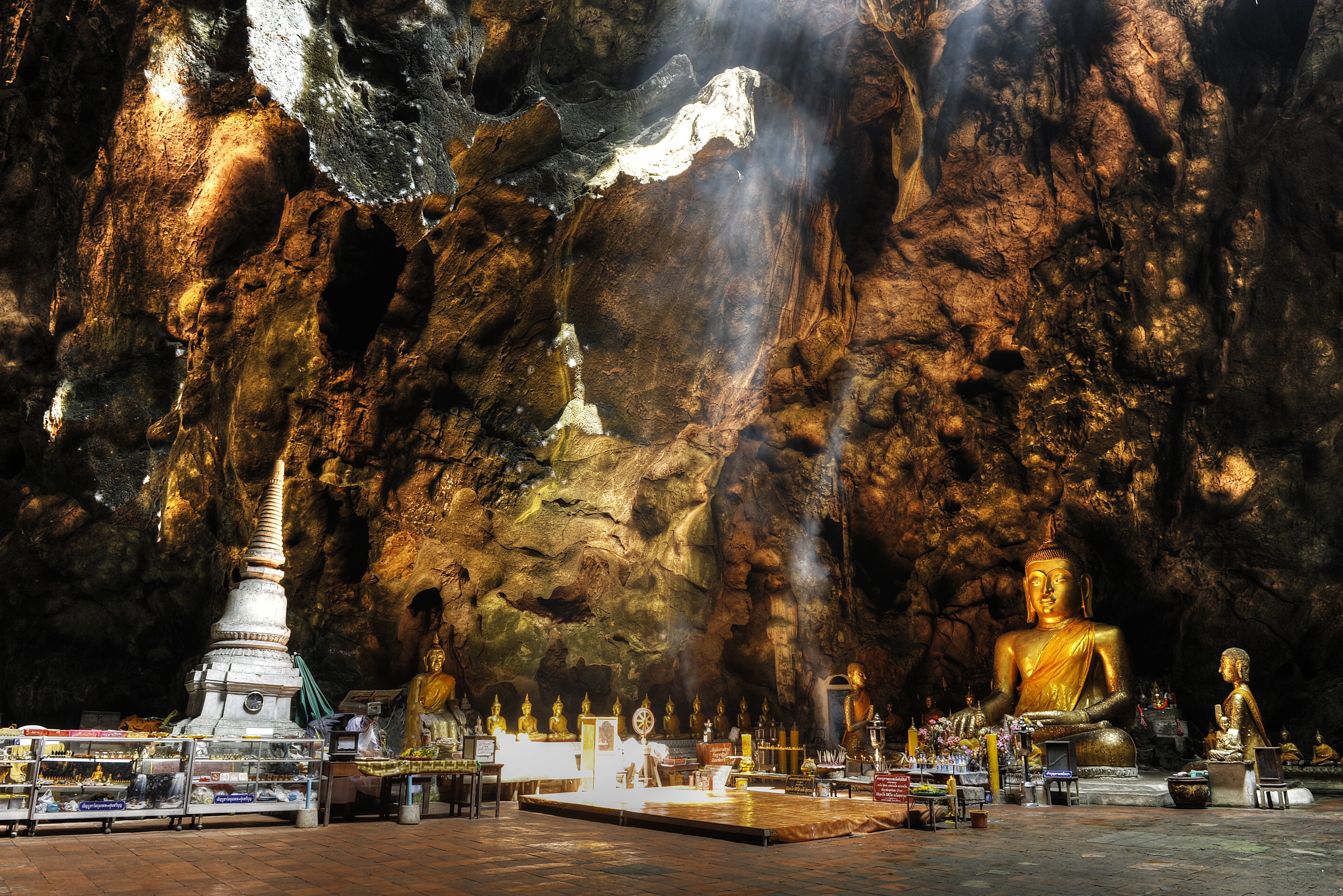 Khao Luang grot in Phetchaburi, Thailand
