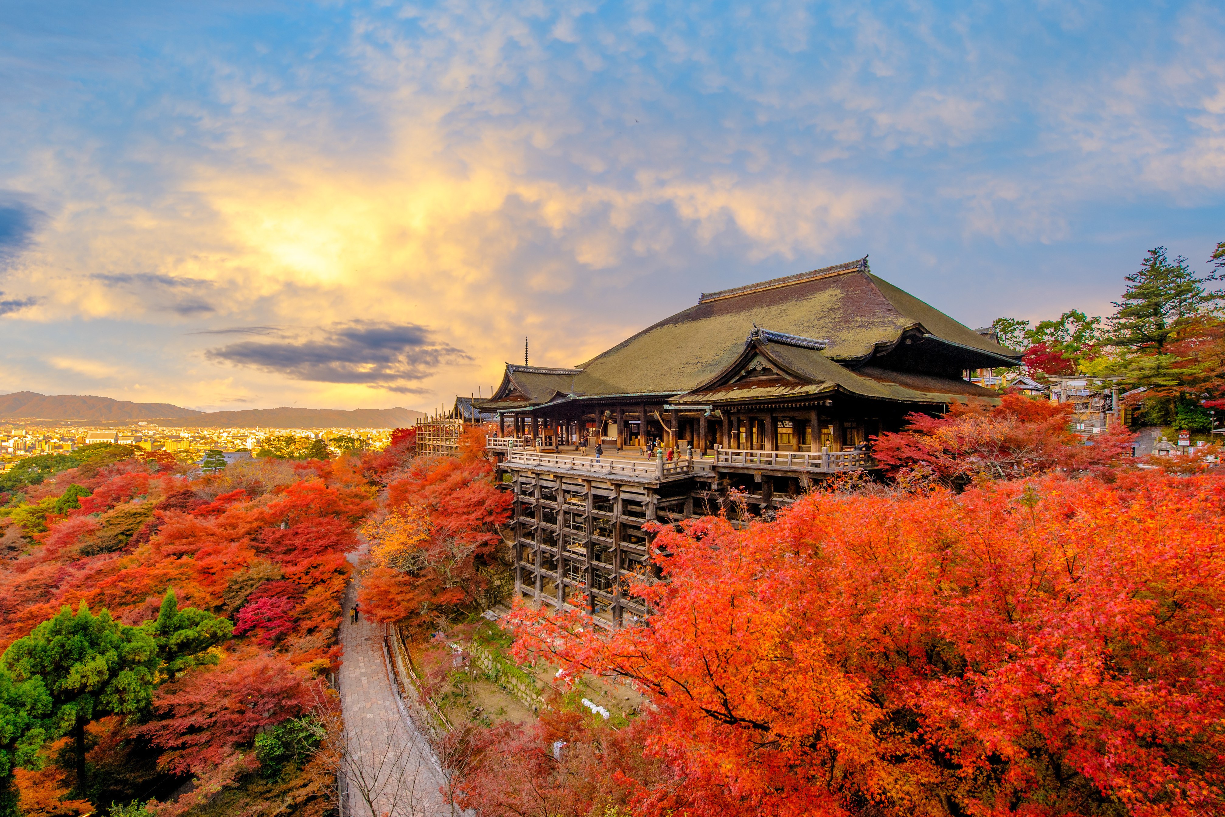 Kiyomizu Dera in Kyoto Japan