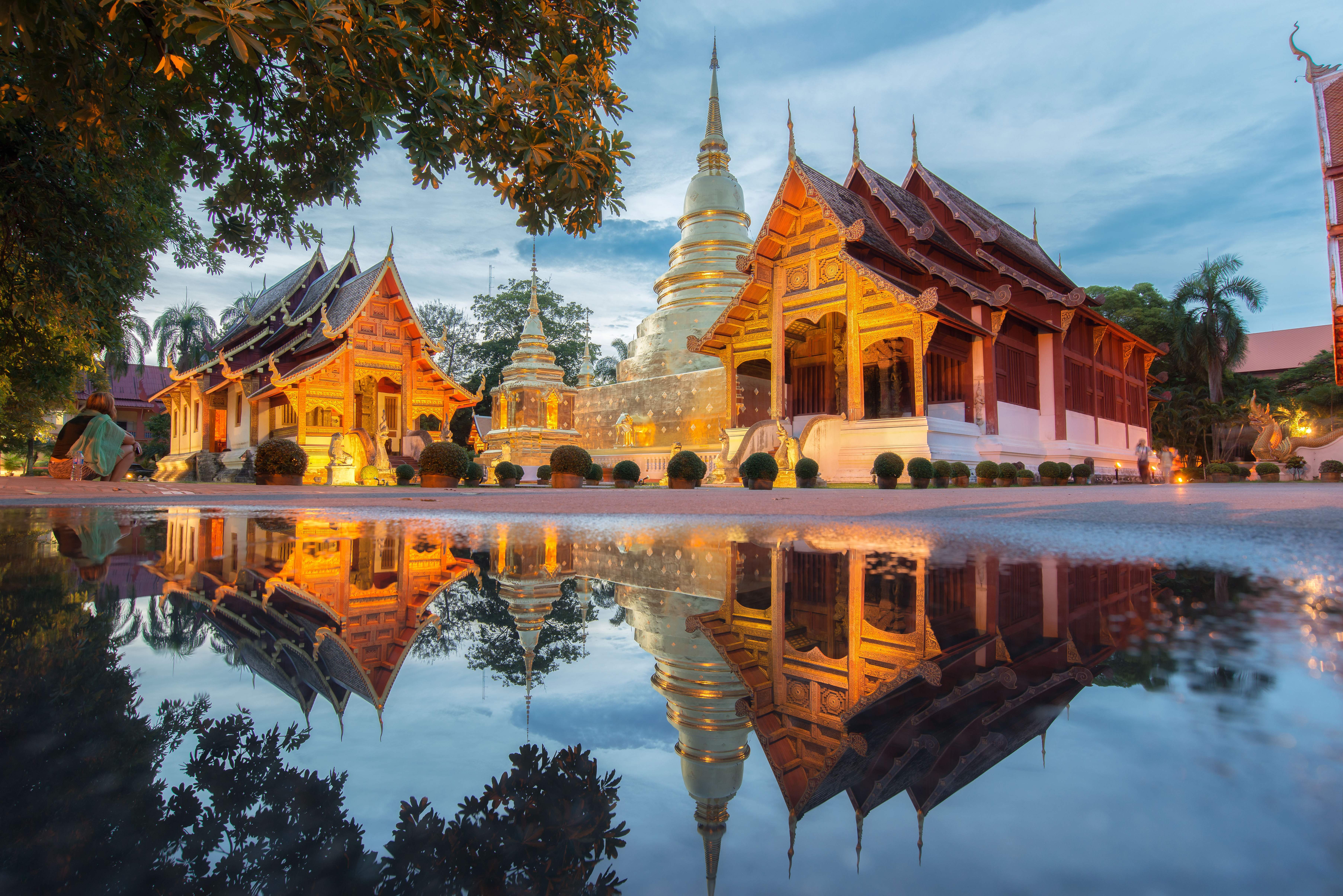 Wat Phra Singh in Chiang Mai, Thailand