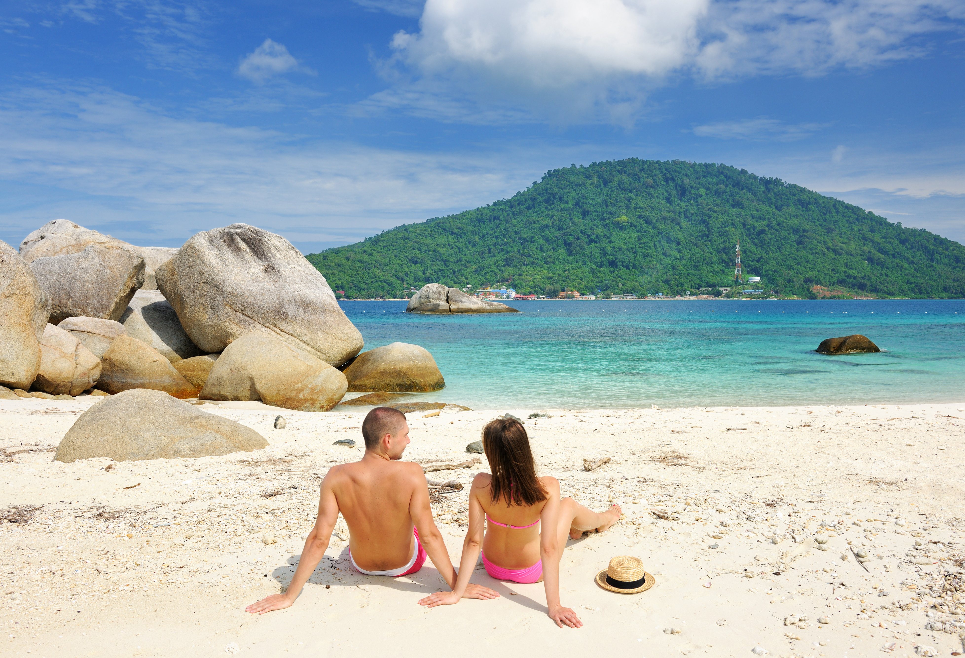 Strandvakantie op Perhentian Island Maleisië