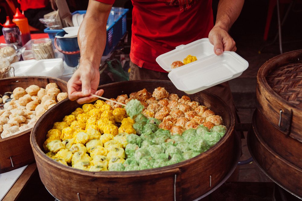 Streetfood in Chinatown Kuala Lumpur