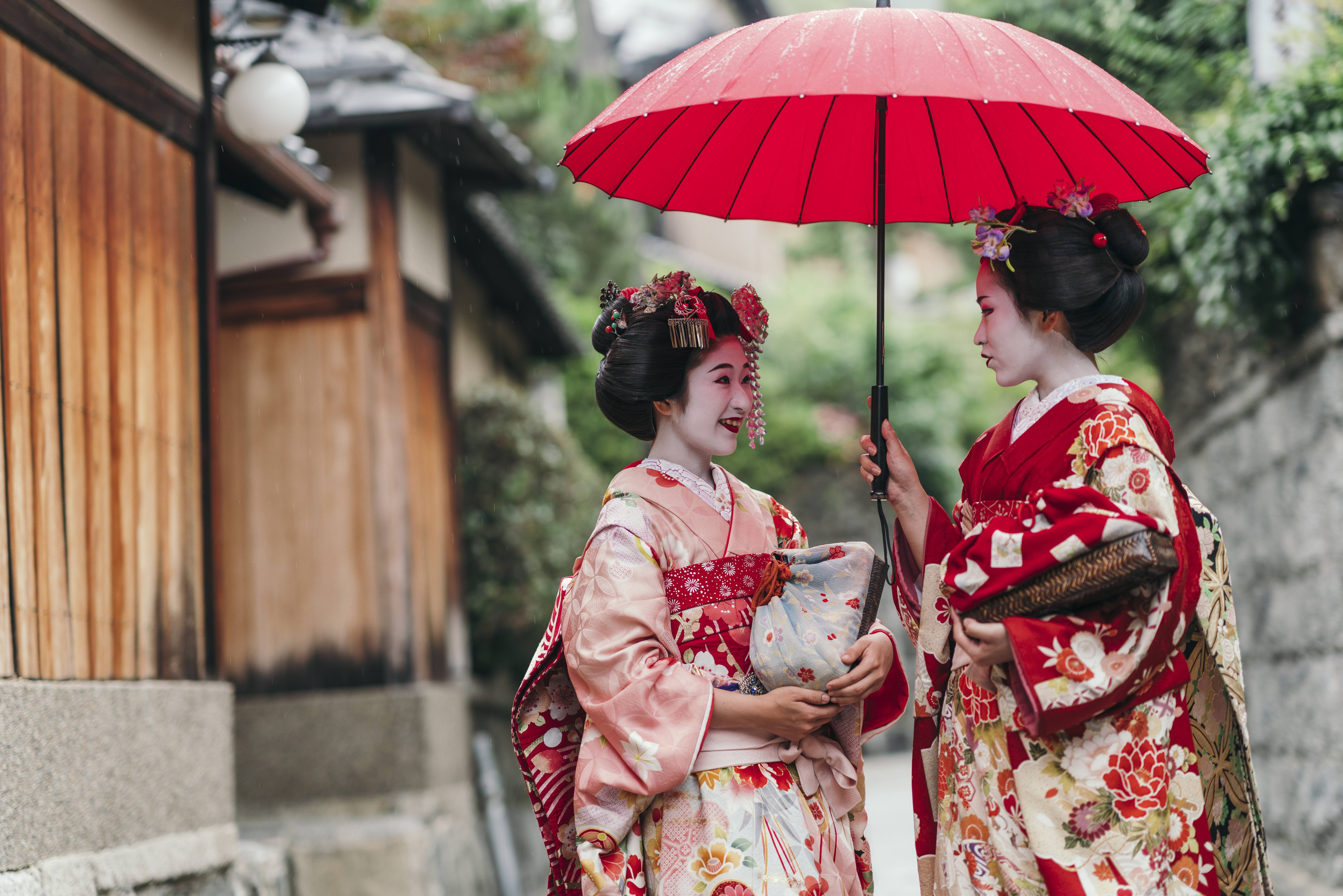 Maiko Geisha's in Gion Kyoto Japan