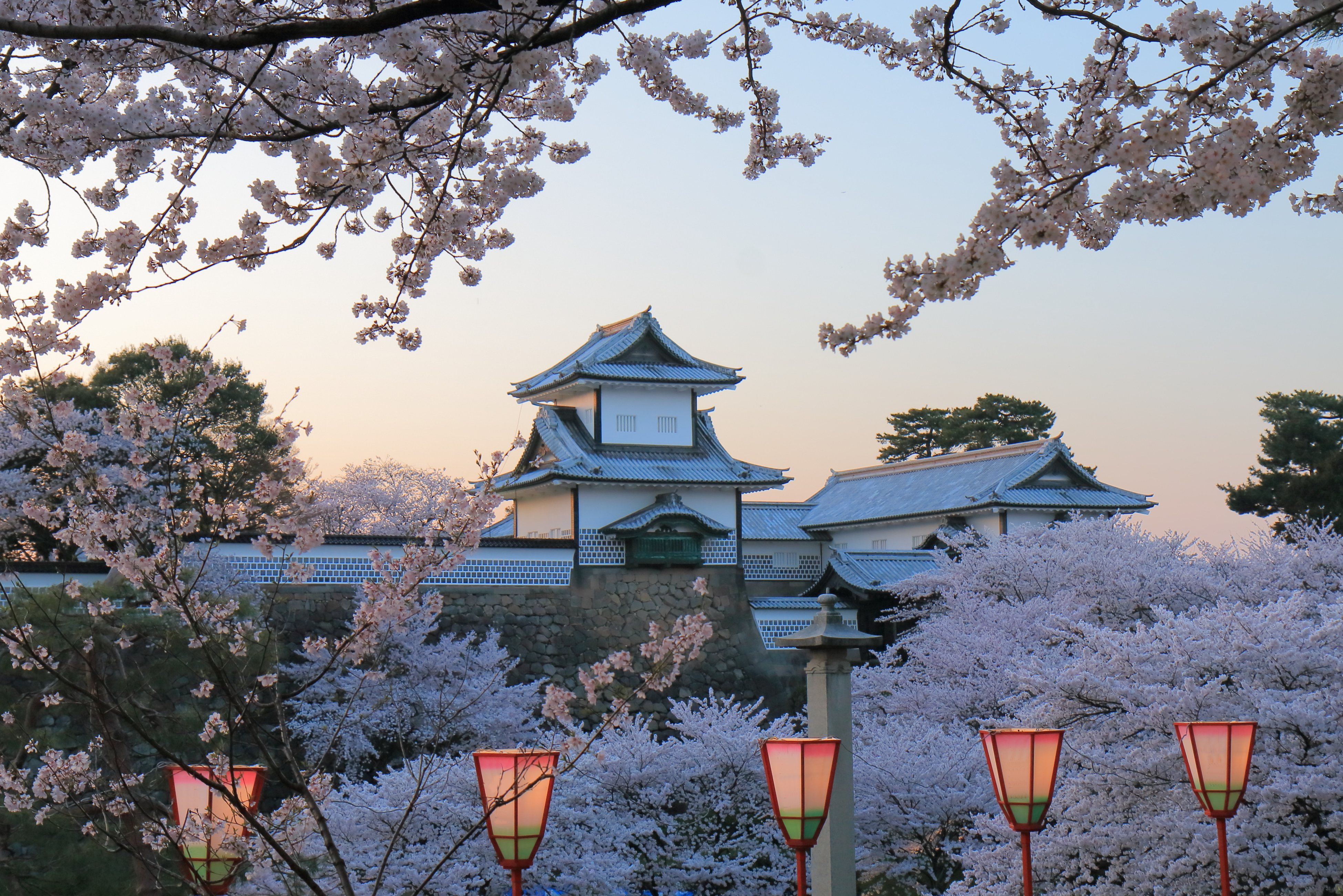 Kanazawa Kasteel in Japan