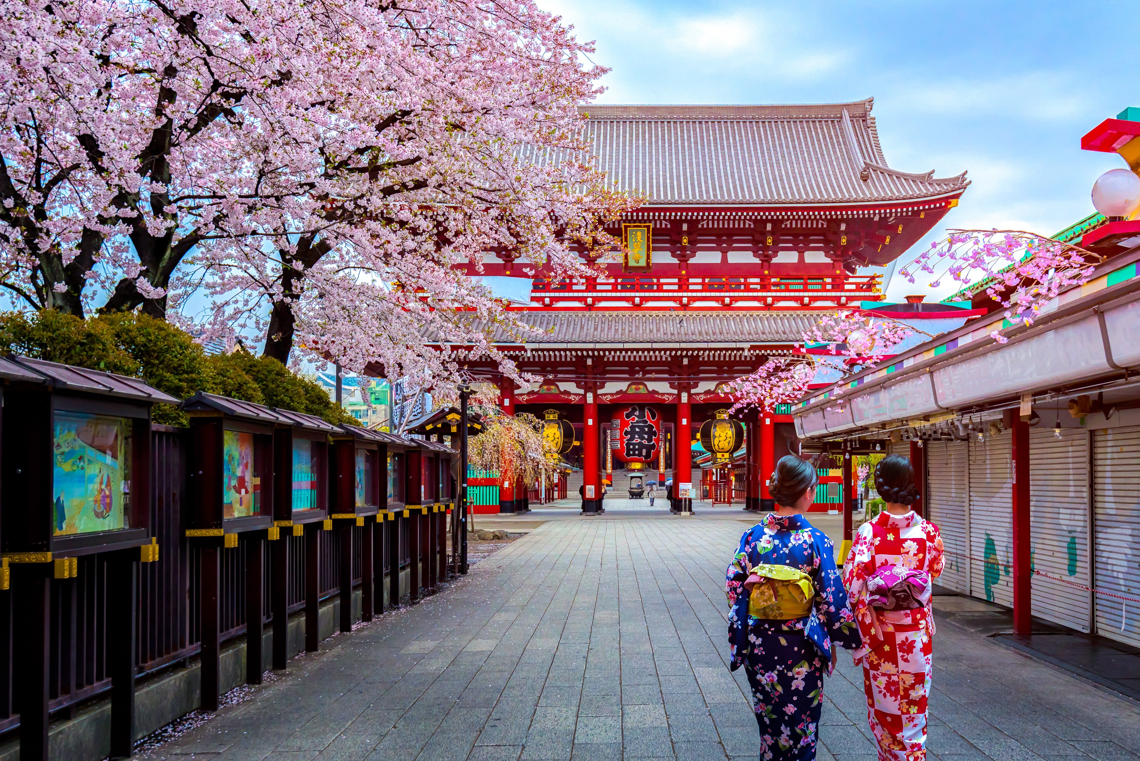 Sensoji Tempel in Asakusa in Tokyo Japan