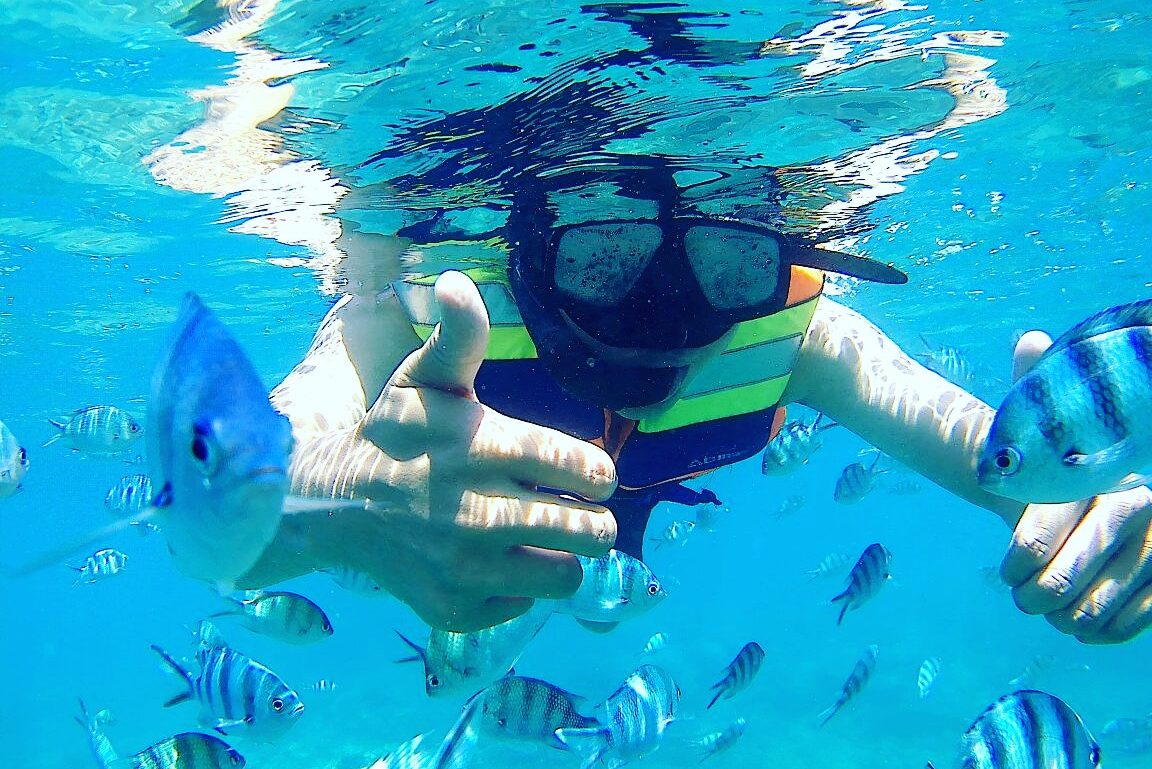 Snorkelen bij Belitung Indonesië