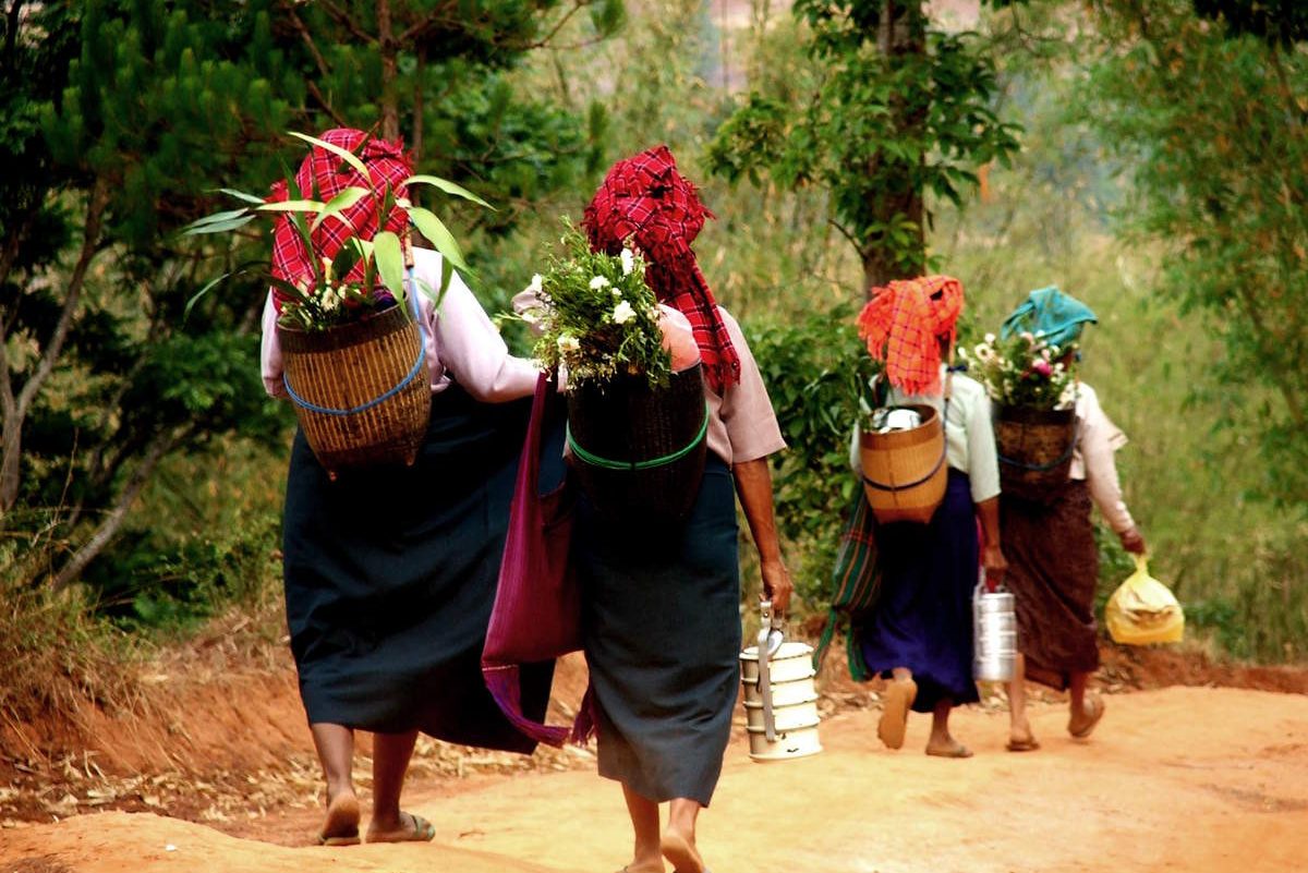 Myanmar bergvolken Kalaw