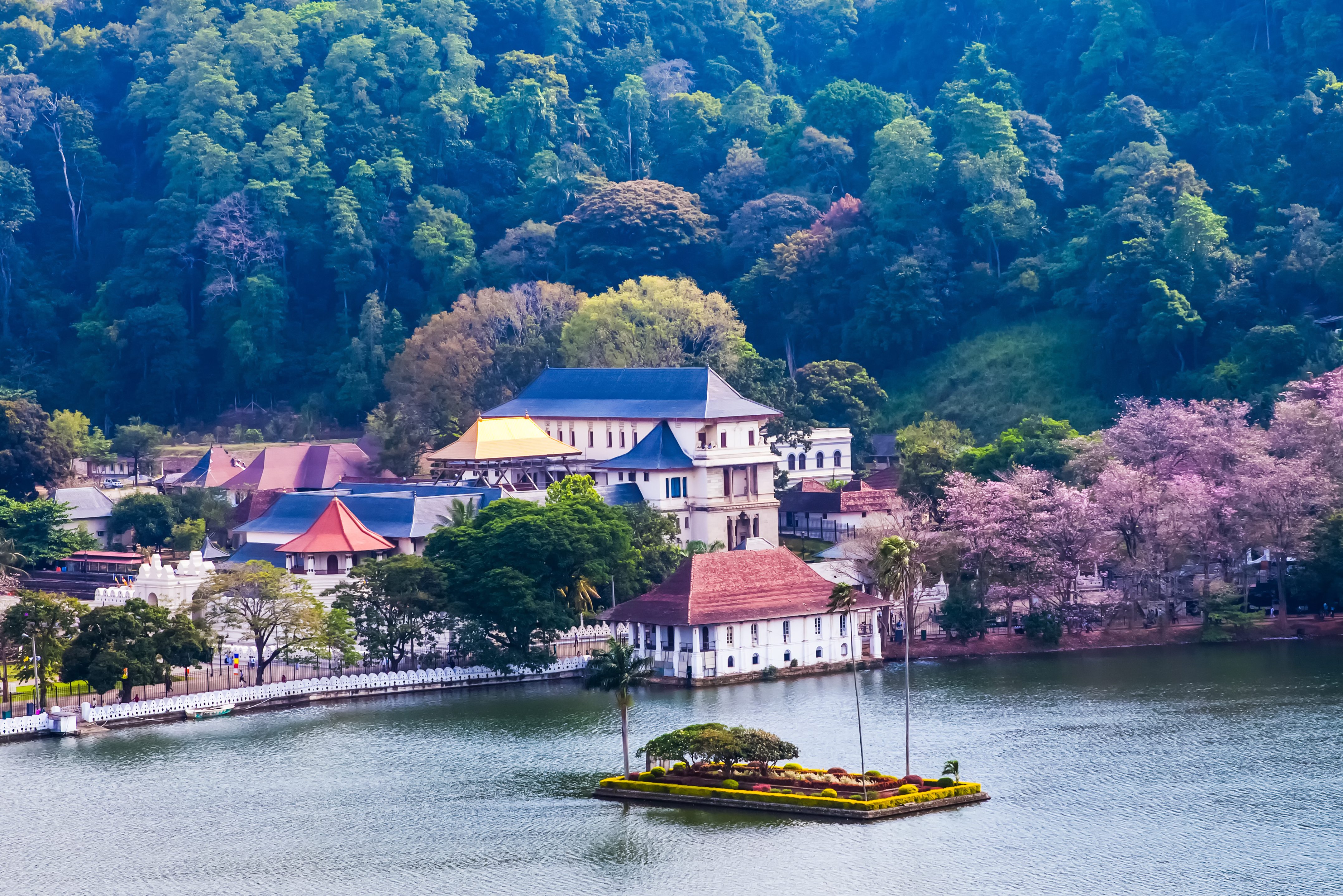 Tempel van de Tand in Kandy Sri Lanka