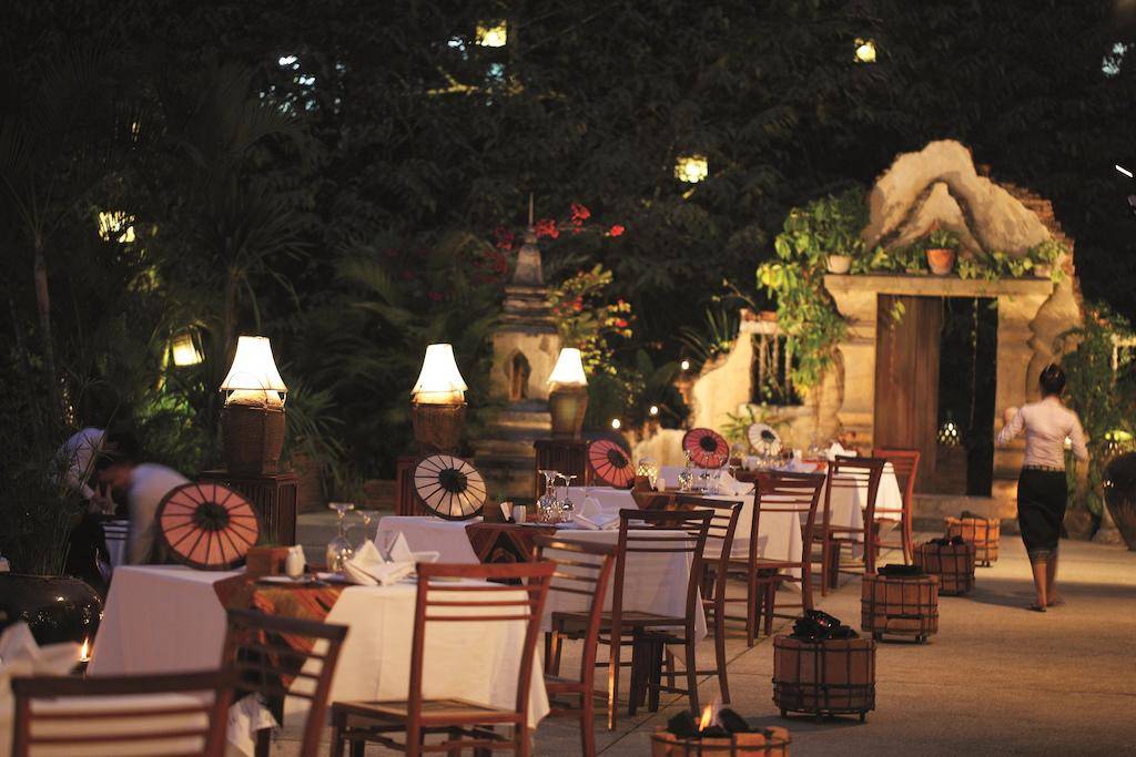 restaurant van la residence phou vo view in laos luang prabang