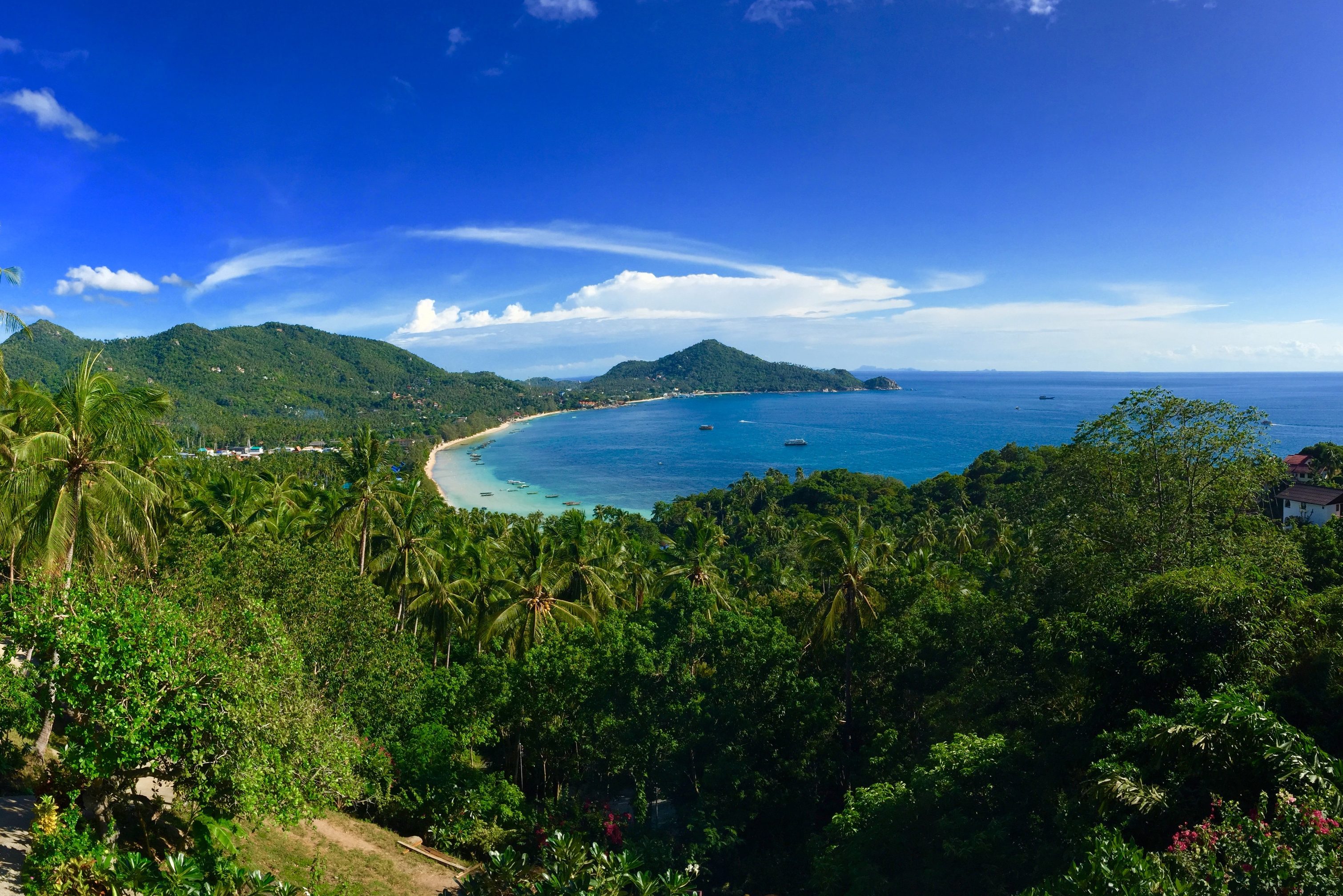 Het eiland Koh Tao in Thailand