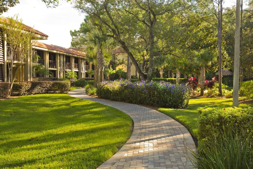 tuin van hotel doubletree by hilton orlando amerika