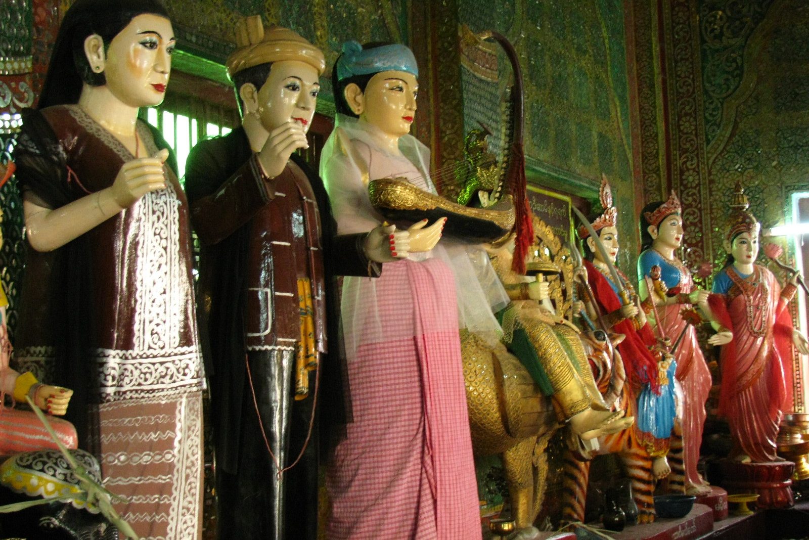 Mount Popa bij Bagan Myanmar