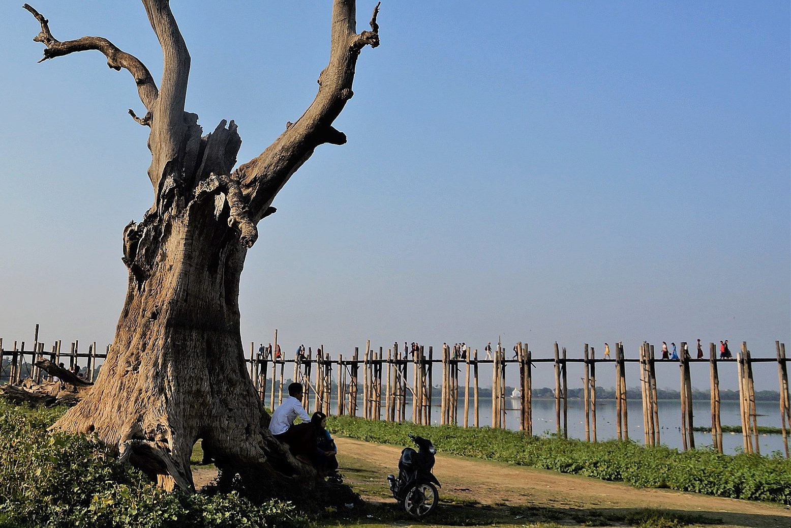 U Bein Brug amarapura Mandalay Myanmar