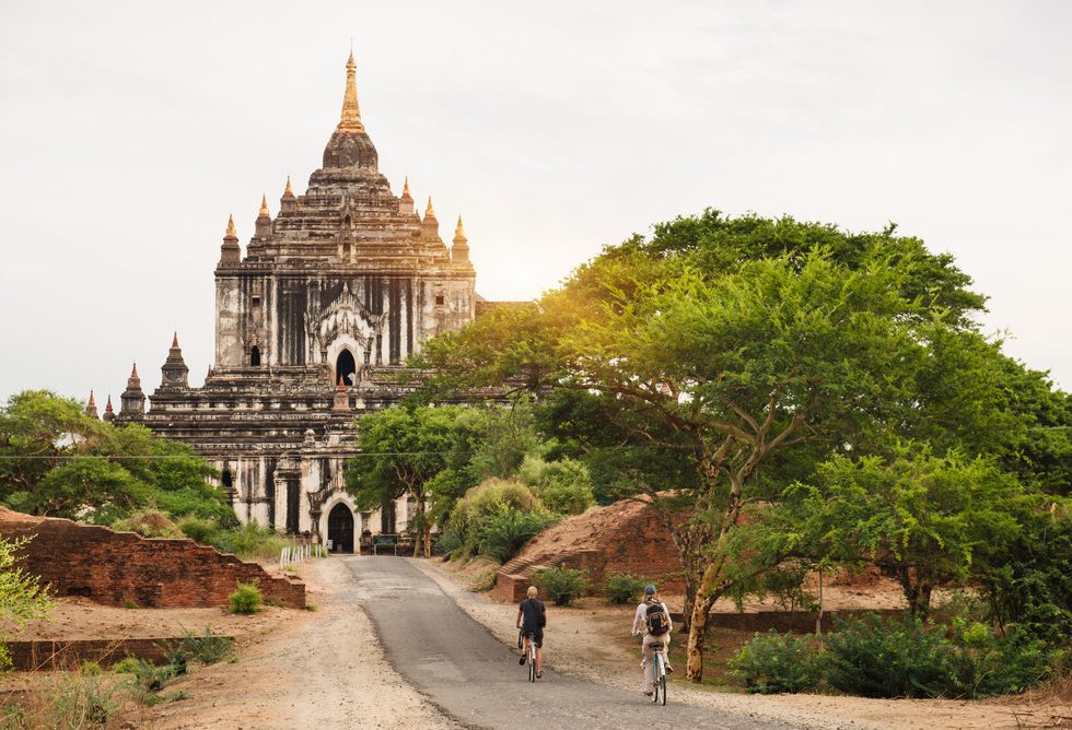 Tempelvlakte van Bagan Myanmar