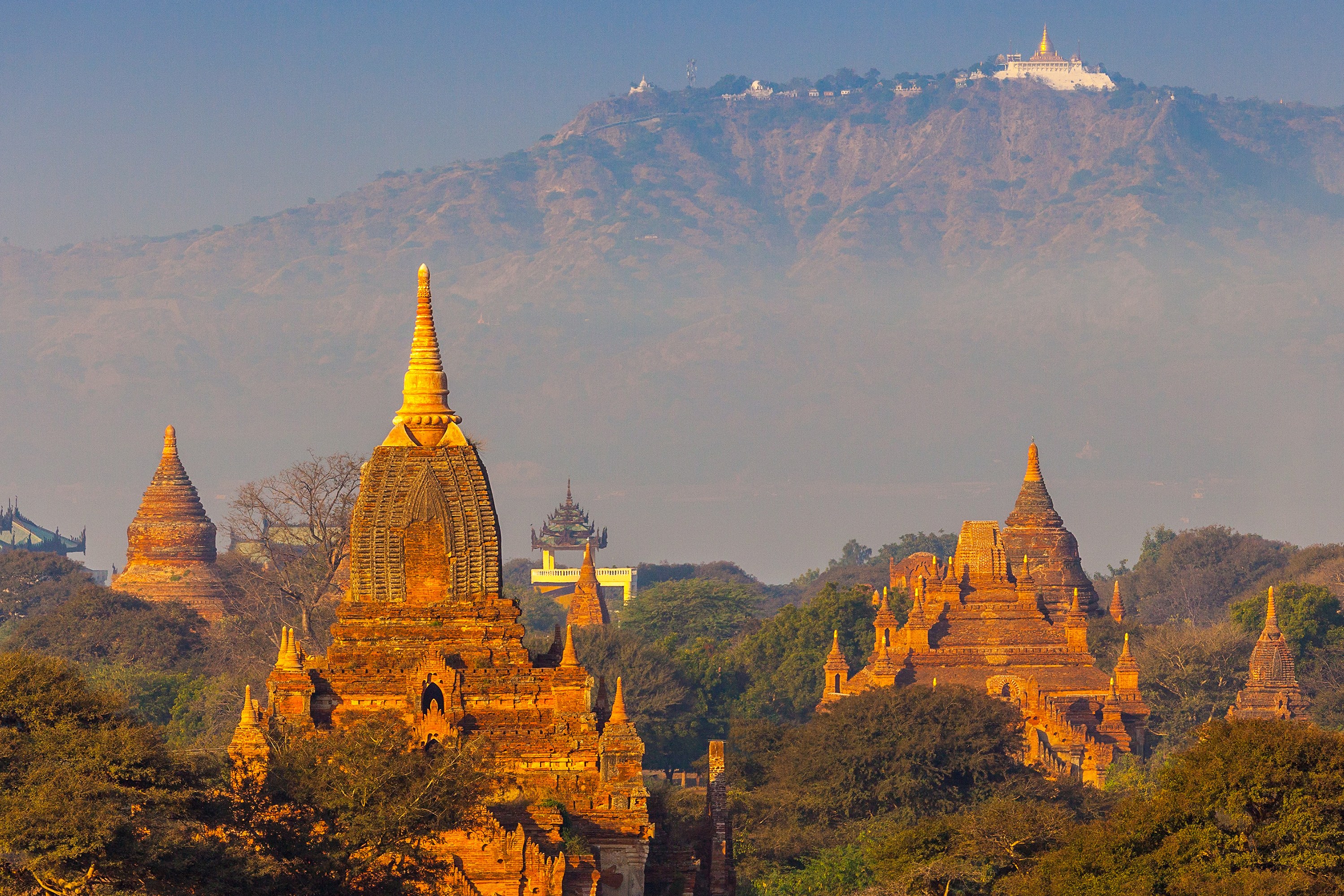 Tempelvlakte van Bagan Myanmar