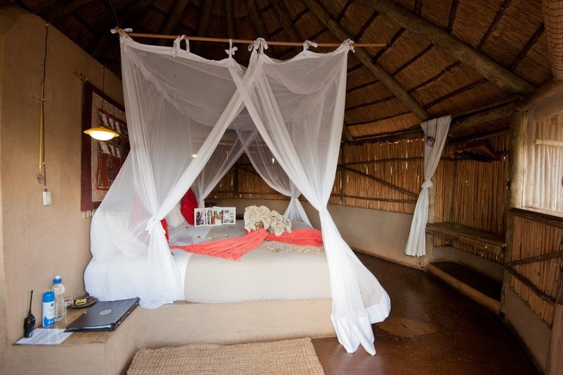 hut van umlani bush camp zuid afrika