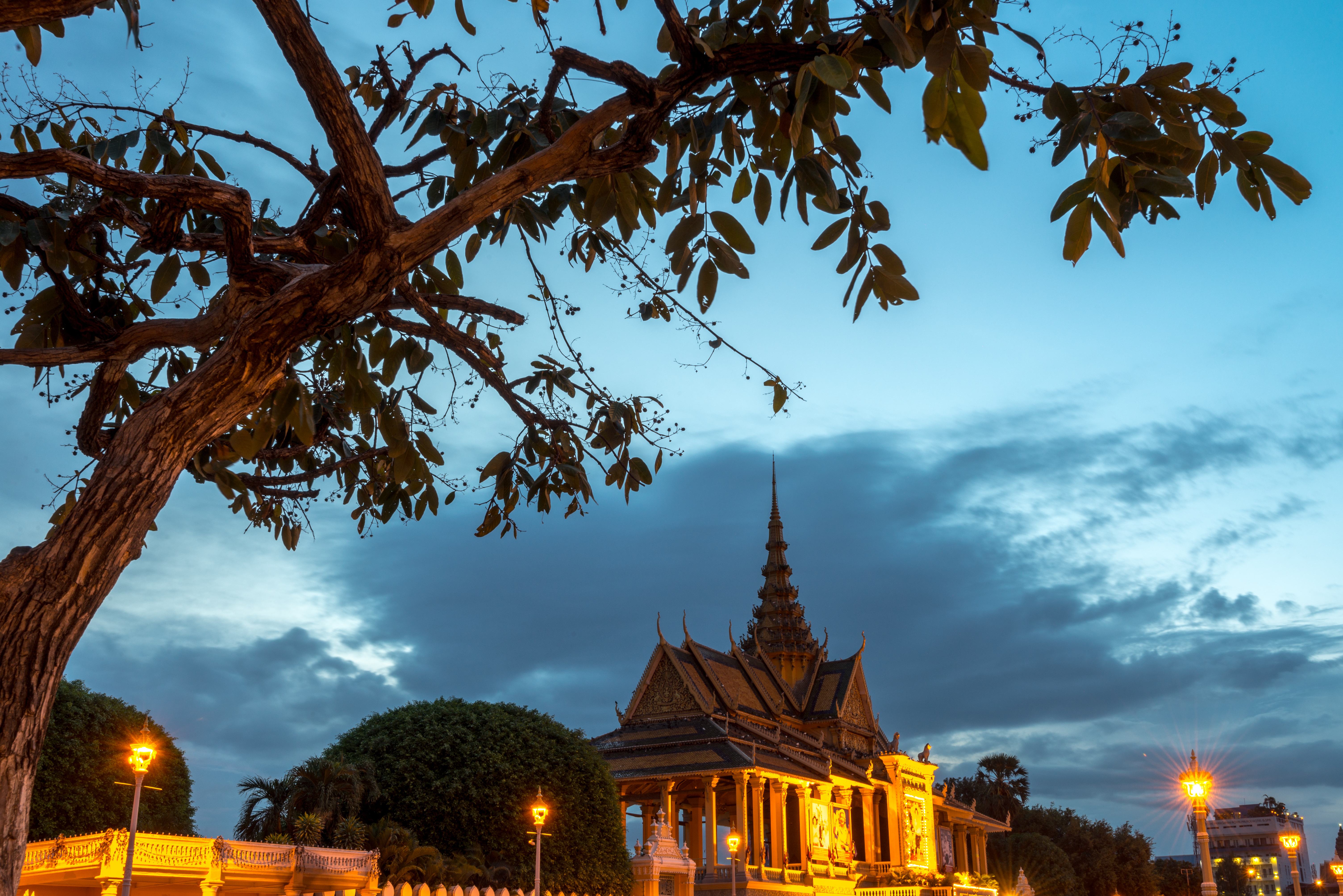 Royal Palace in Phnom Penh, Cambodja