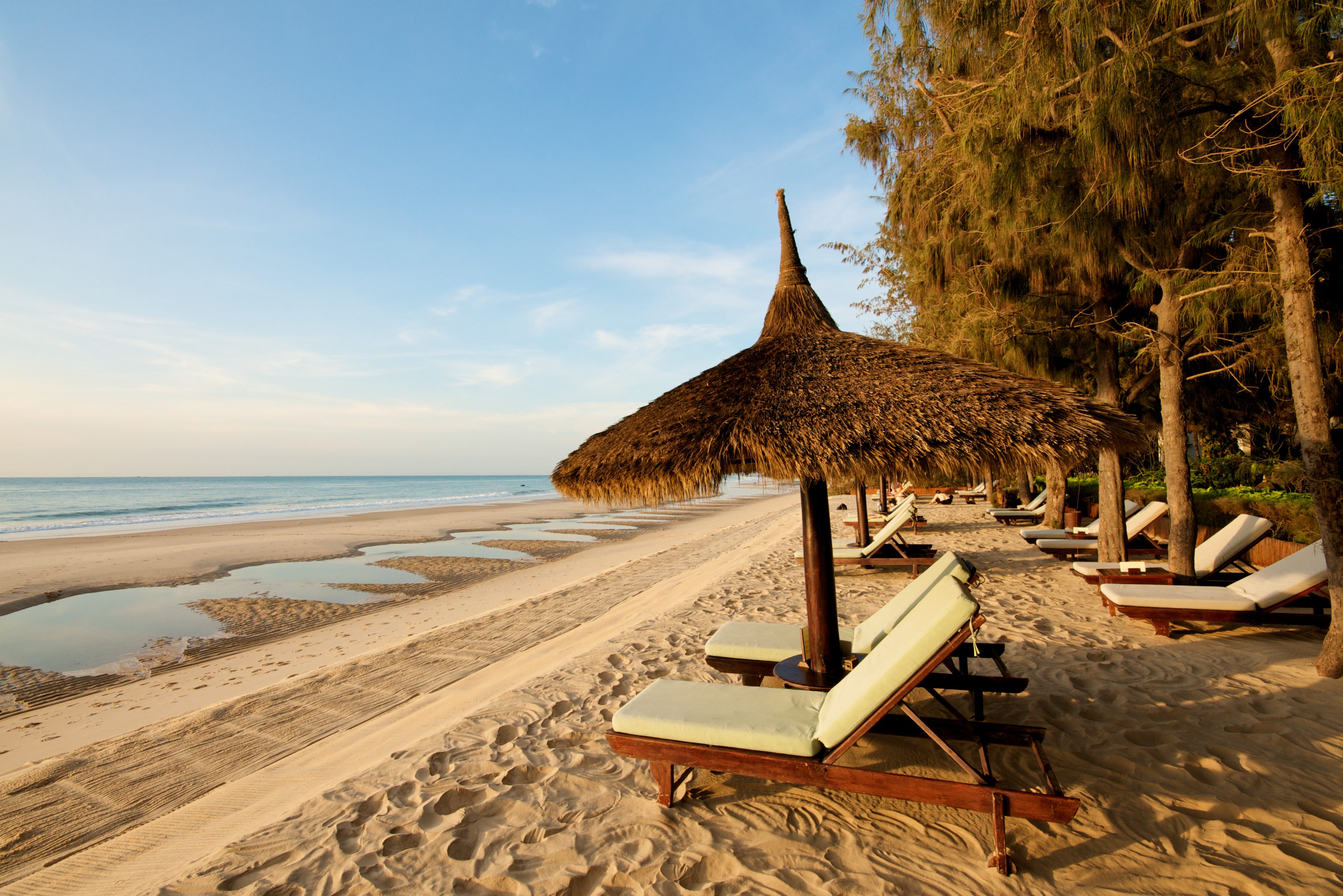 Strand van Mui Ne in Vietnam