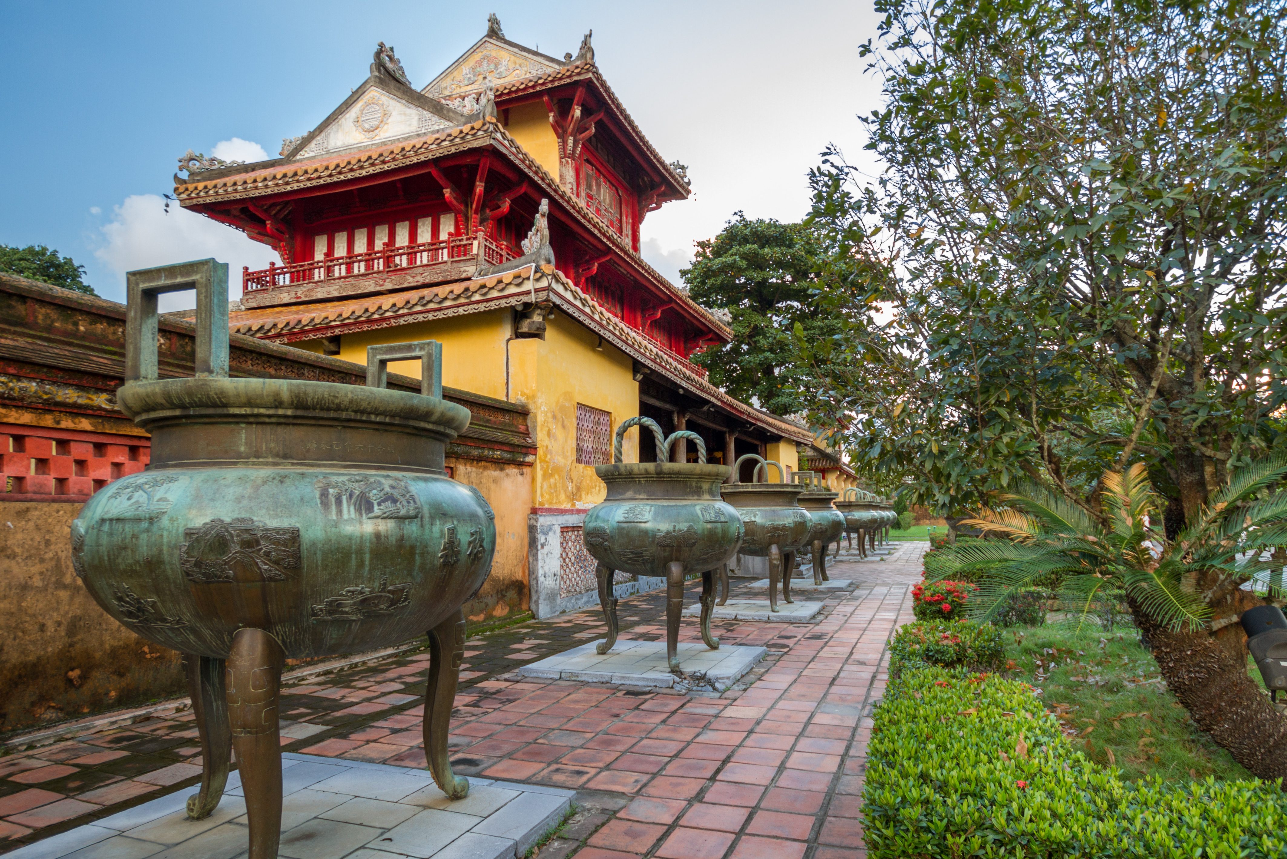 Keizerlijke citadel in Hue, Vietnam