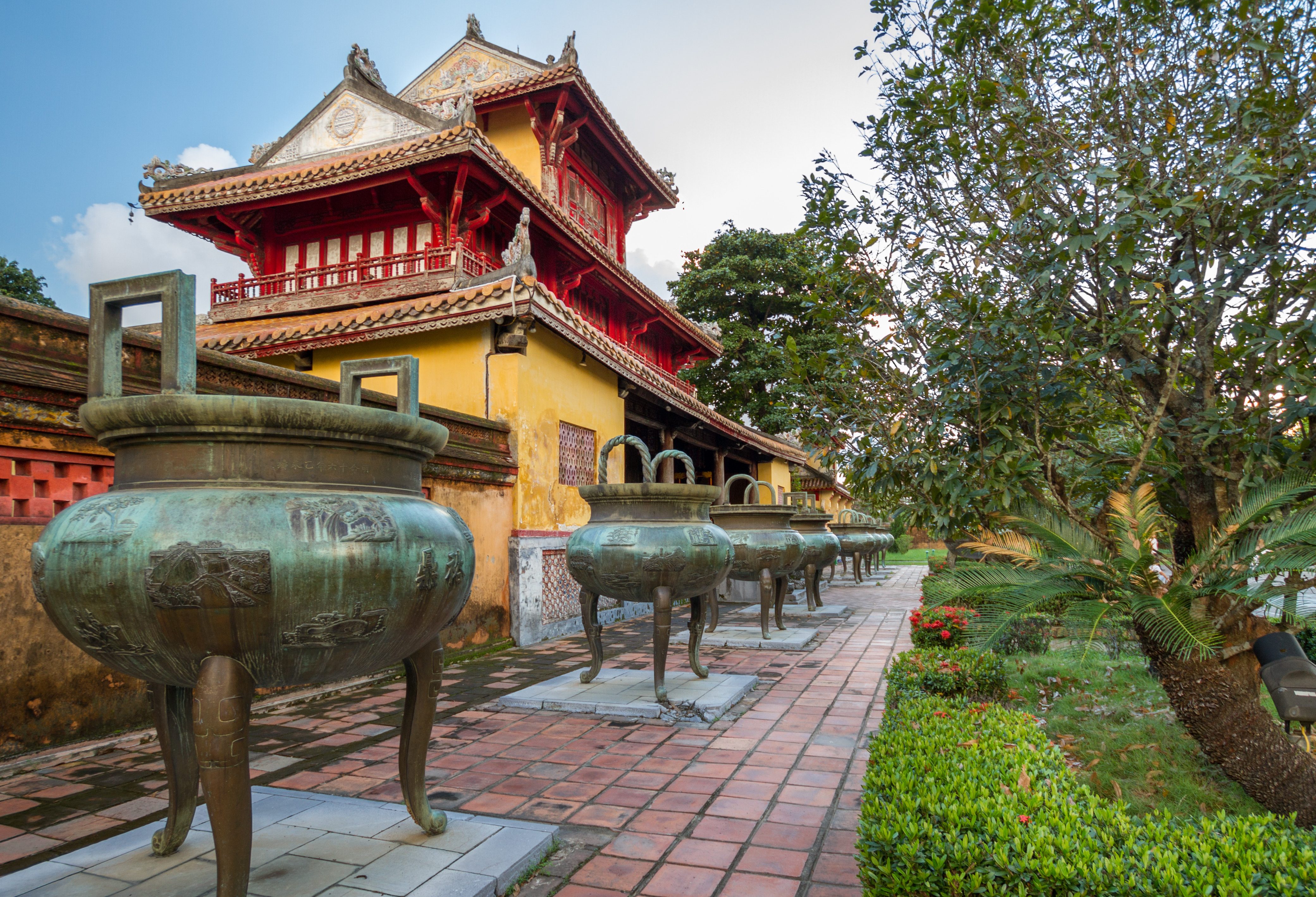 Keizerlijke citadel in Hue