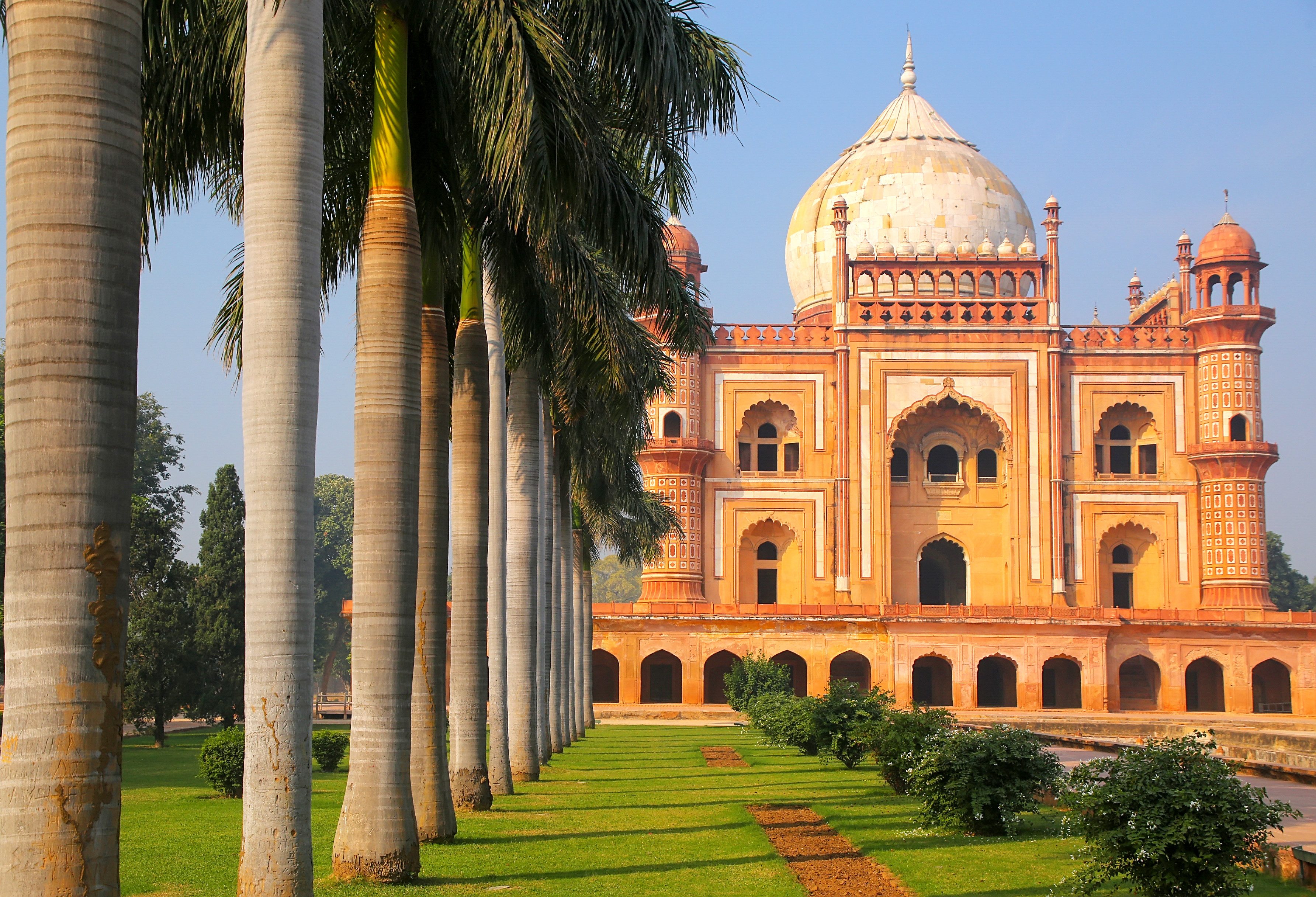 Paleis in Delhi in India