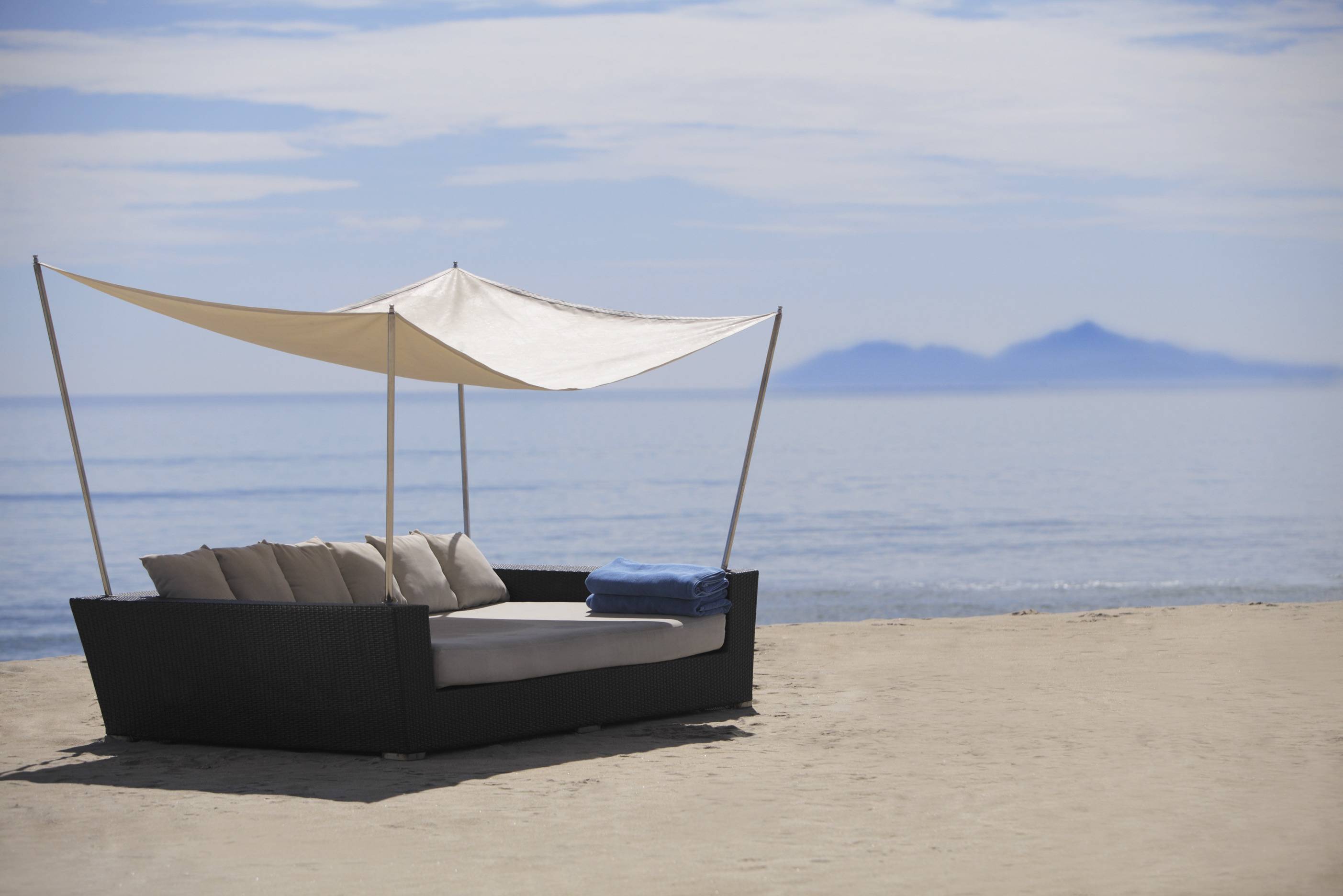 Het mooie strand van Danang in Vietnam