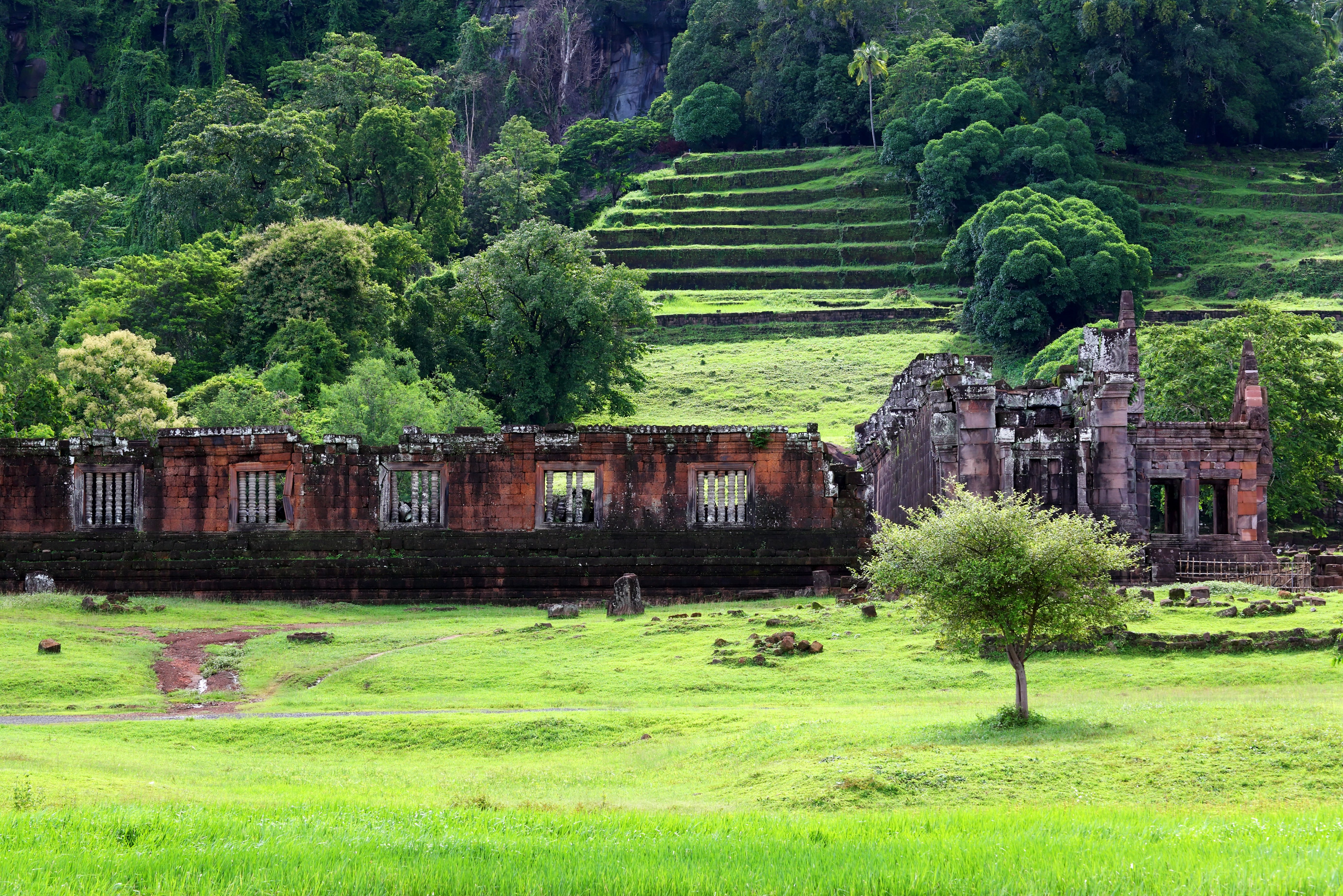 Wat Phu in Champassak, Laos