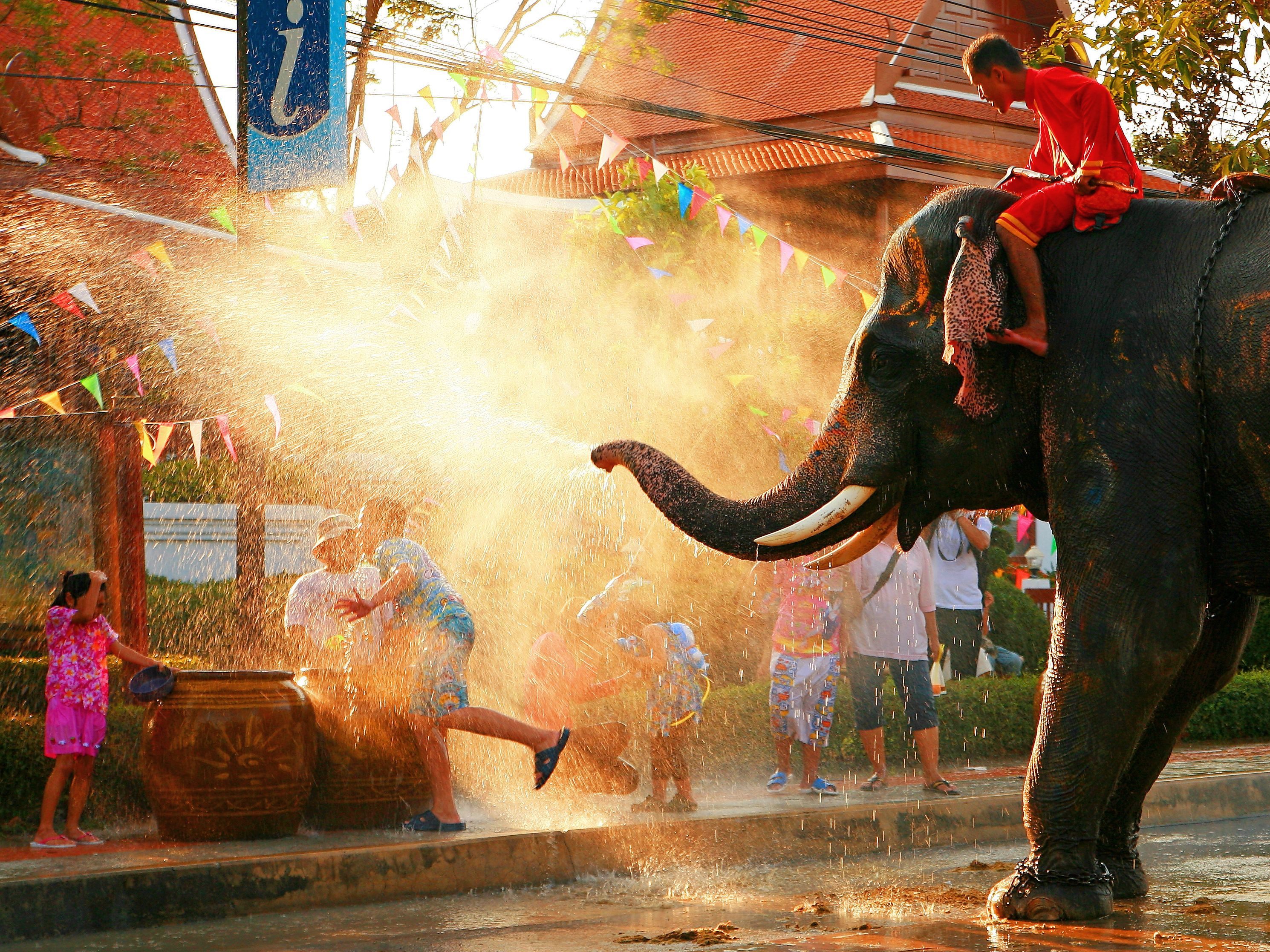 Songkran Festival in Thailand