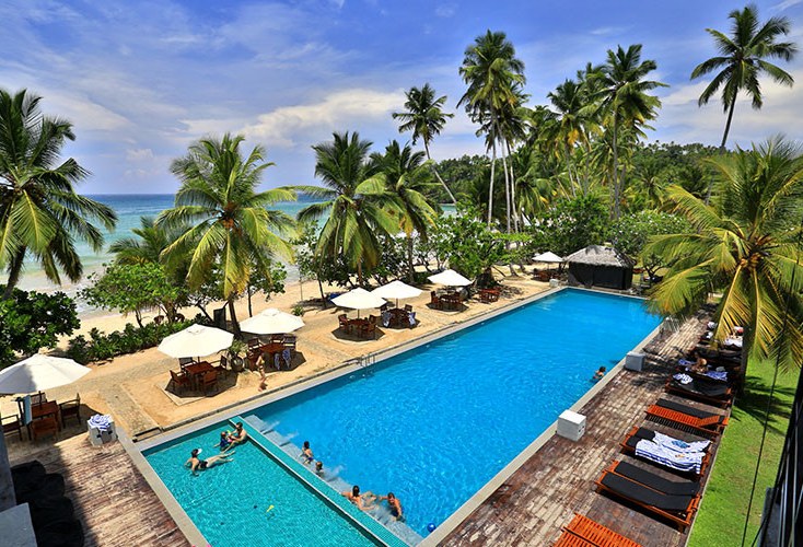 Paradise Beach Hotel in Mirissa Sri Lanka