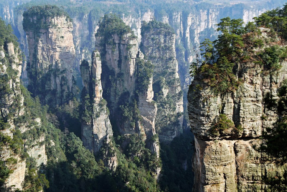 Zhangjiajie national park in China