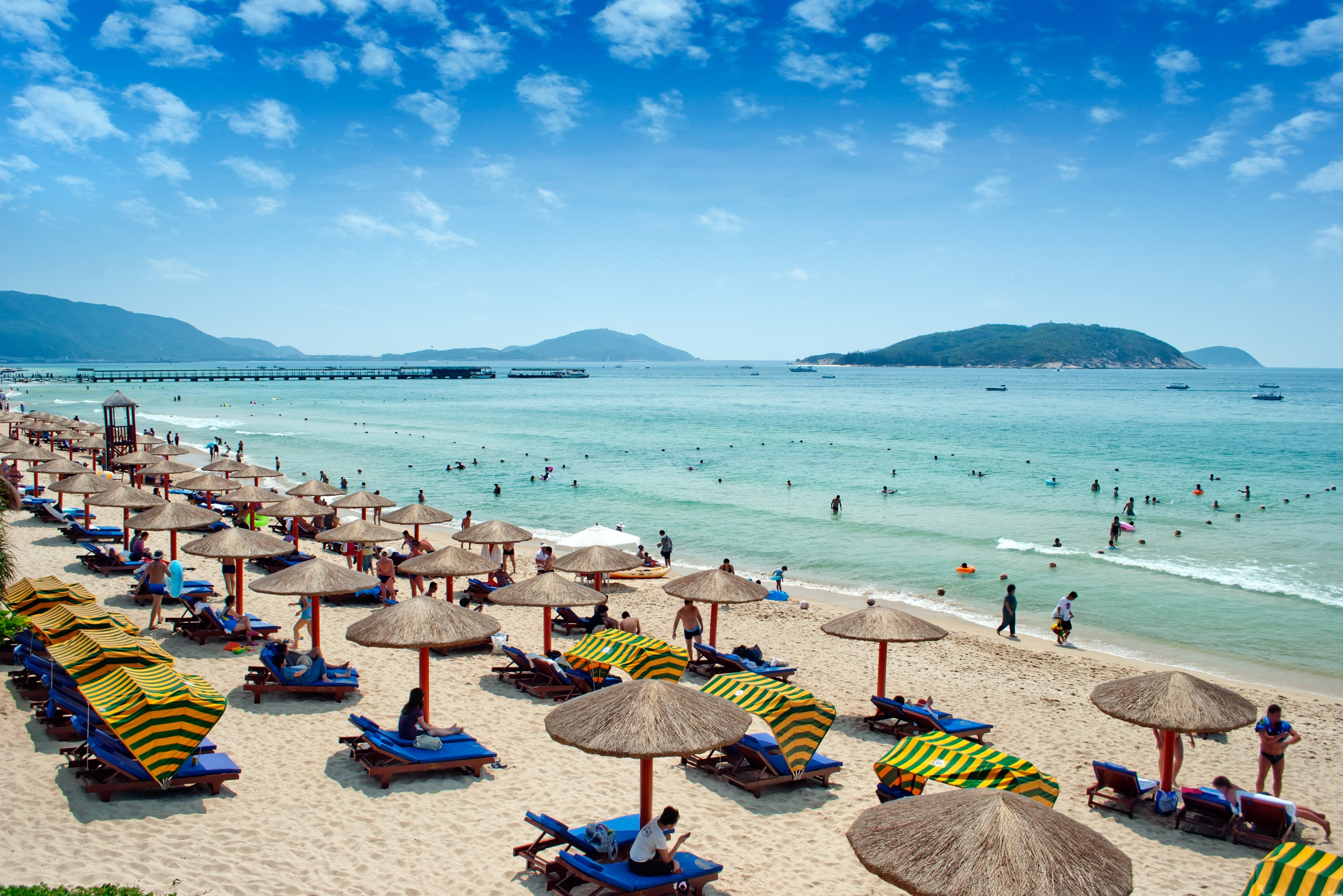 Sanya strand op Hainan