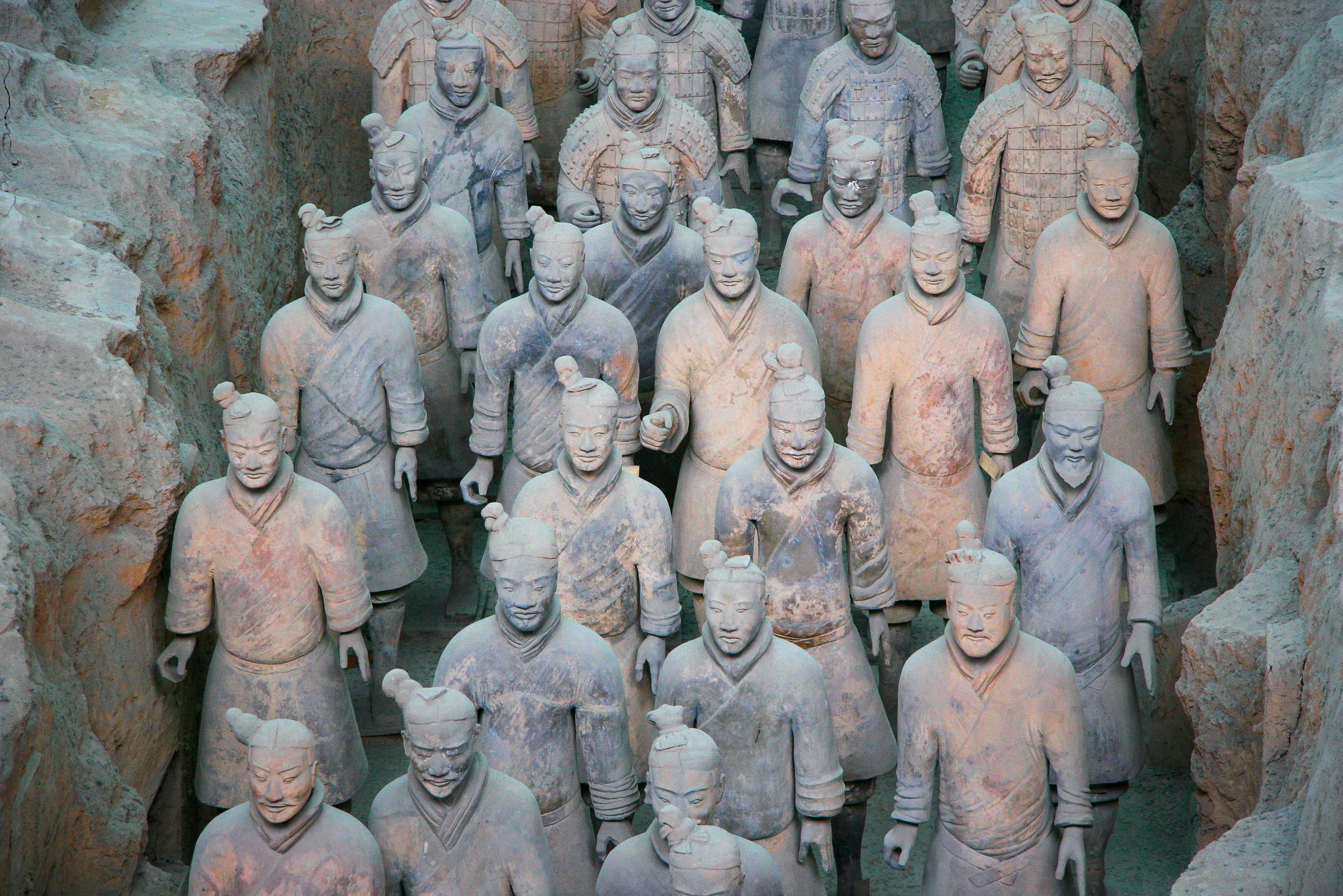 Terracotta leger in Xian