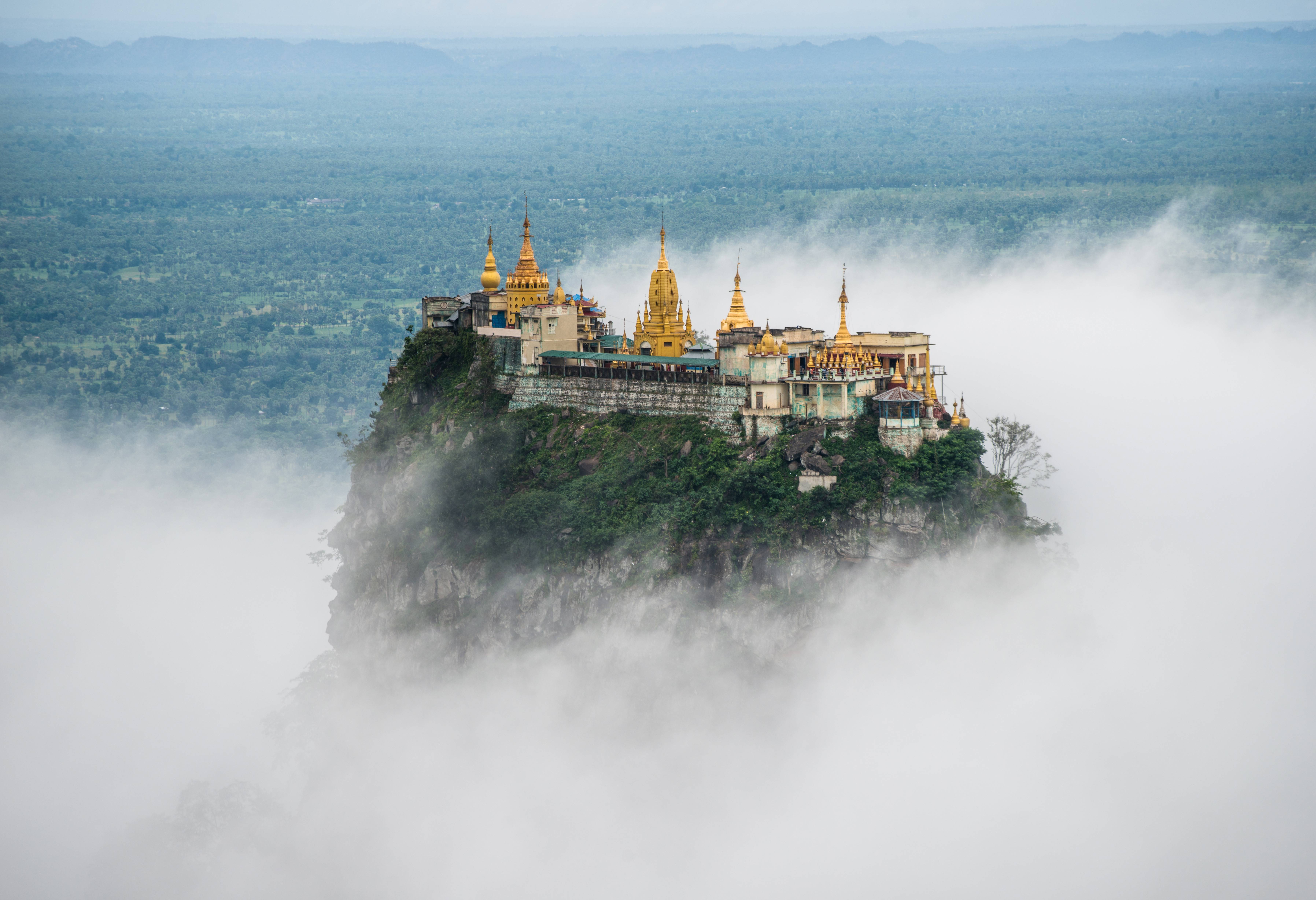 Mount Popa in Bagan