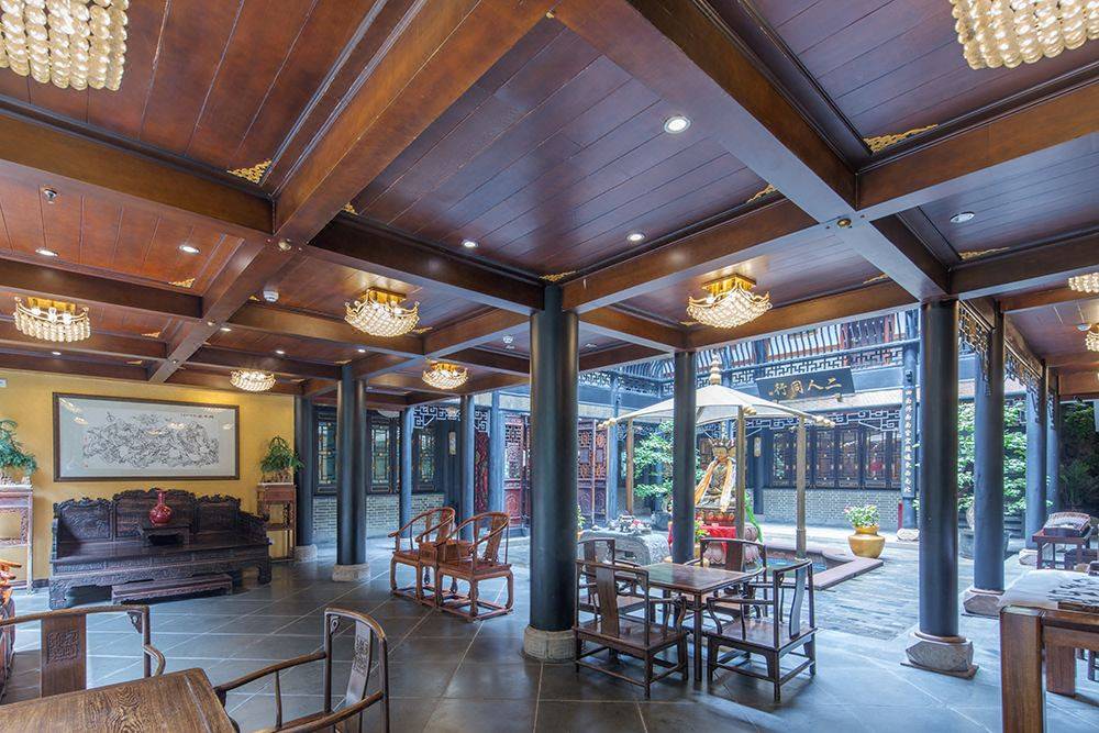 Buddha Zen Hotel in Chengdu in China