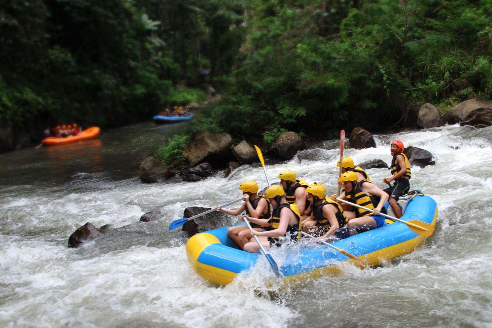 Raften in ubuud op bali