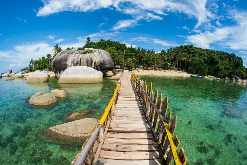 Belitung eiland pulau kepayang