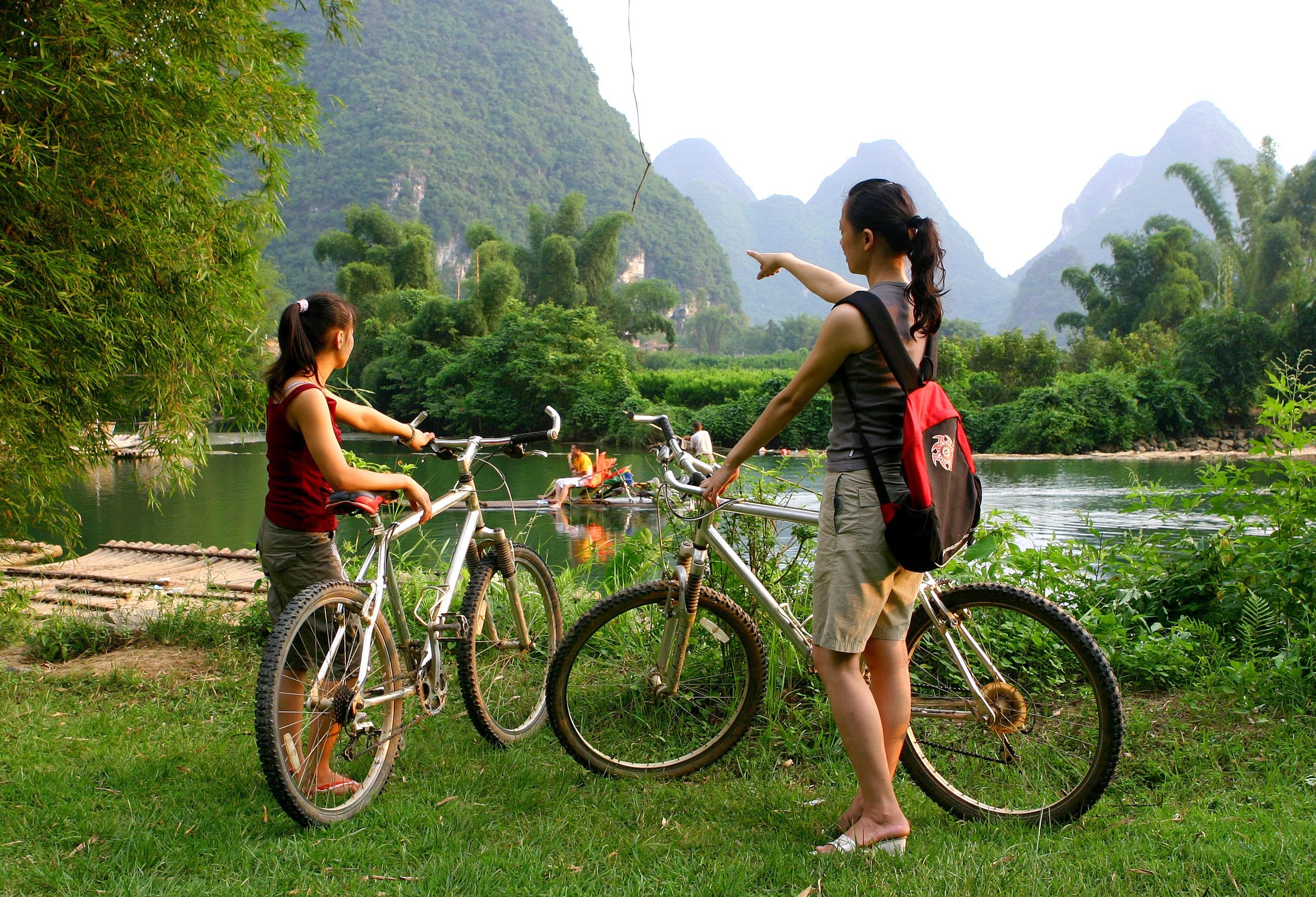 fietsen in yangshuo
