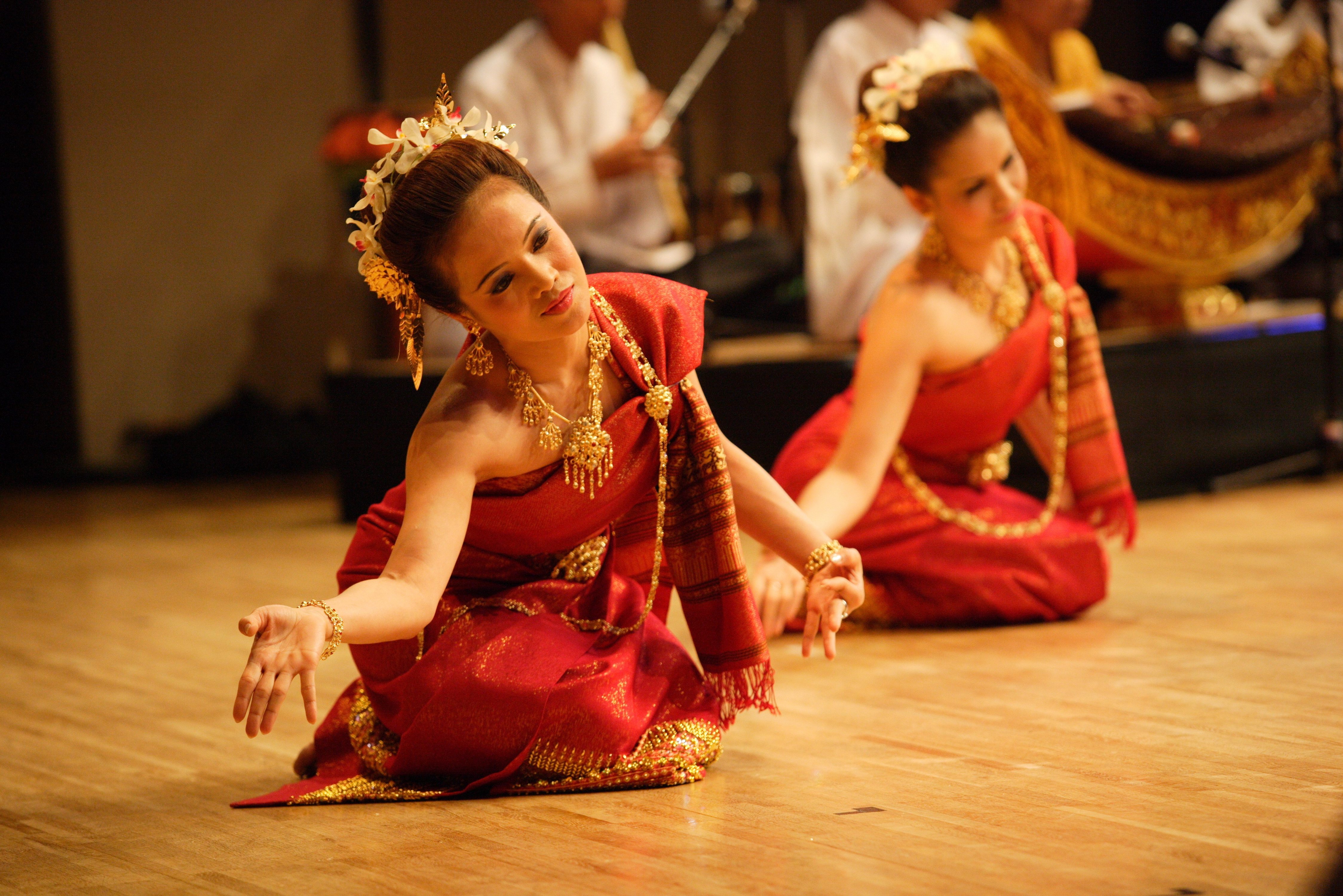 Traditionele dans in Chiang Mai, Thailand