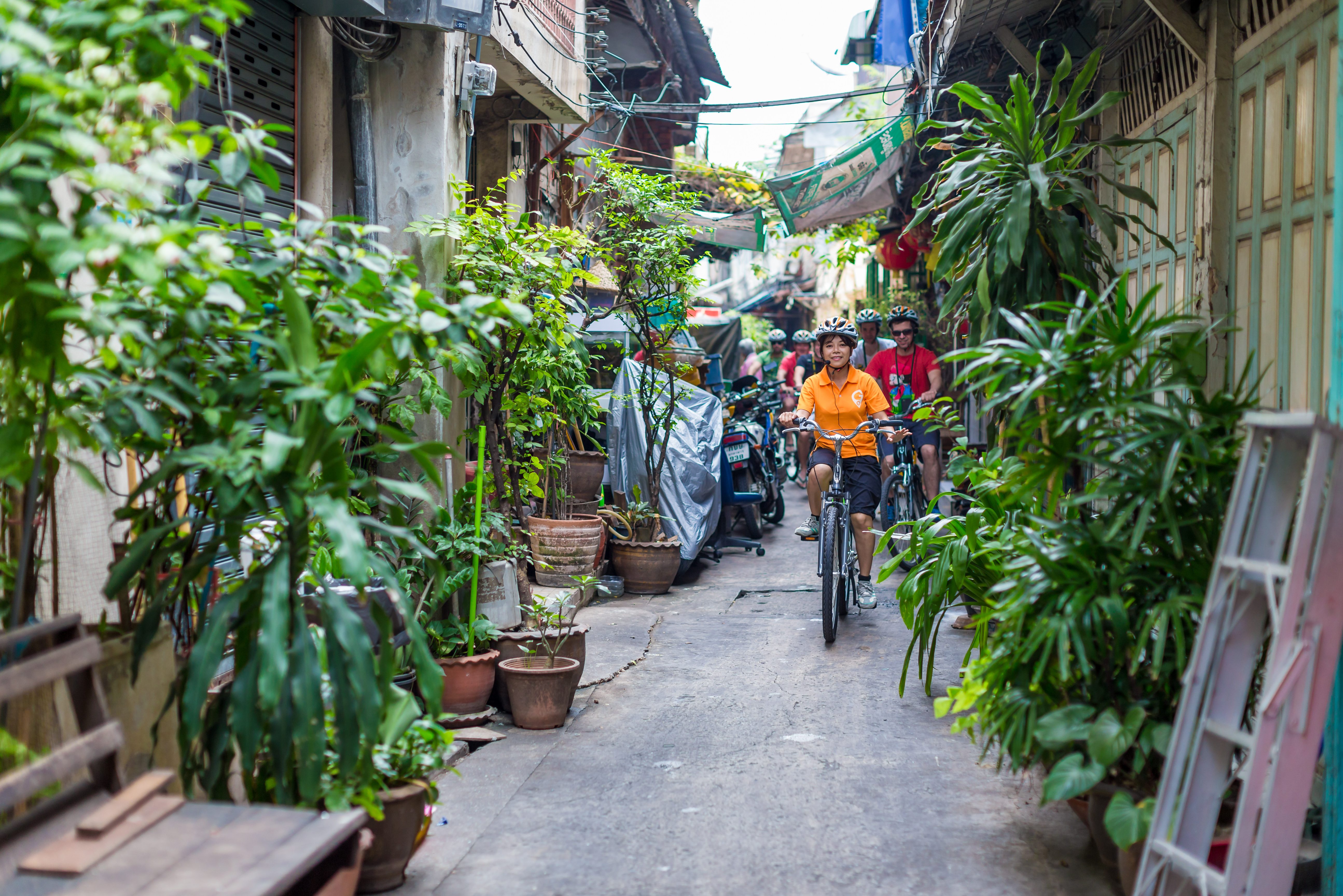 Bangkok fietstour in Thailand
